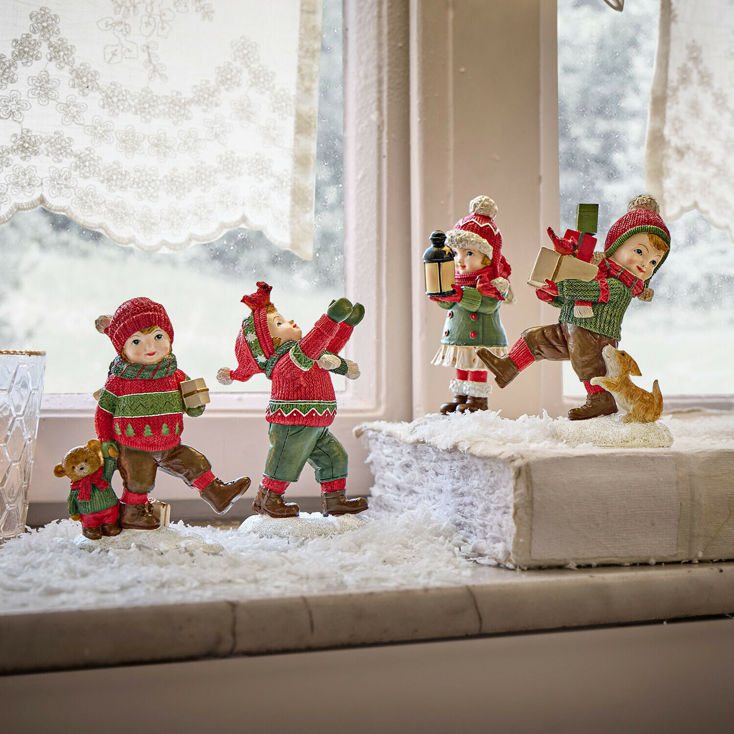 Decoratief kind set van 4 Irenja