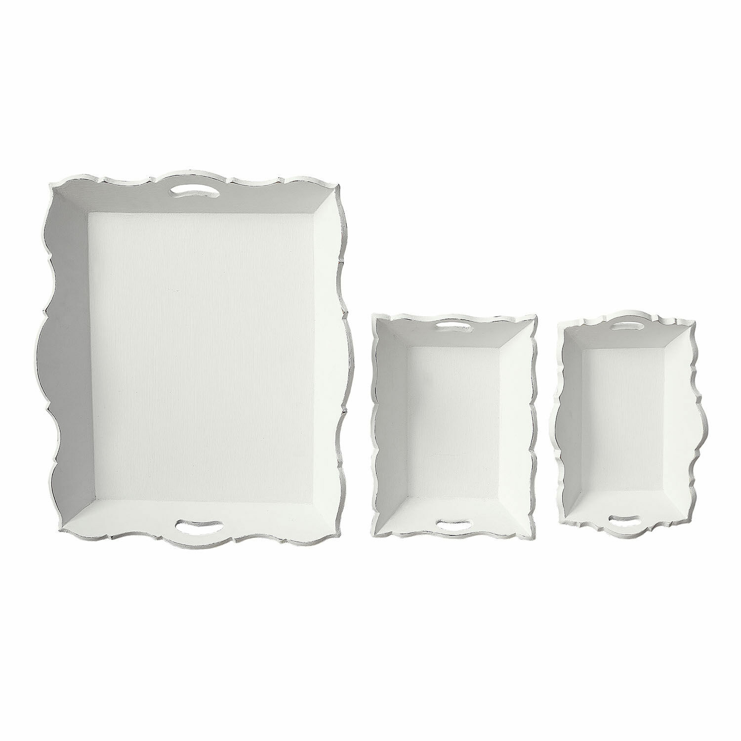 Lot de 3 plateaux Pirelo