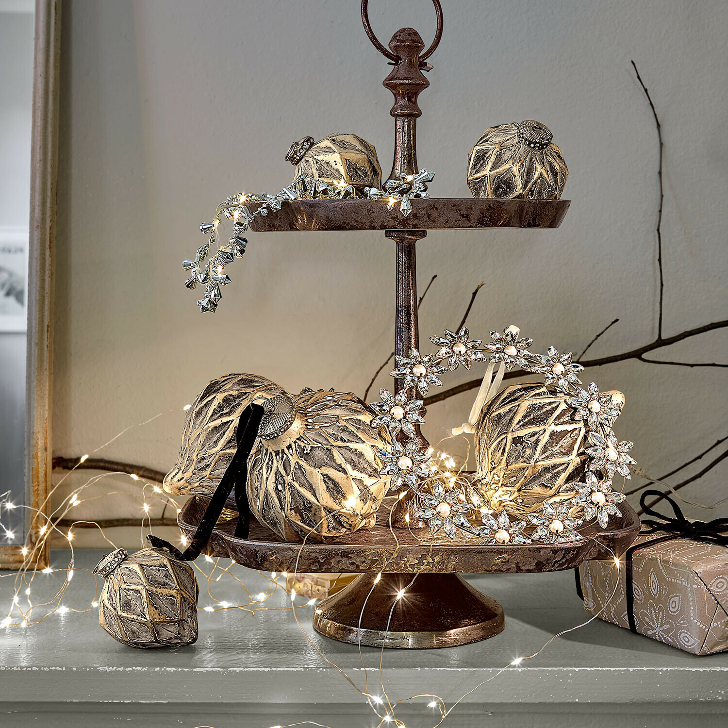 Lot de 6 boules de Noël Lunagh