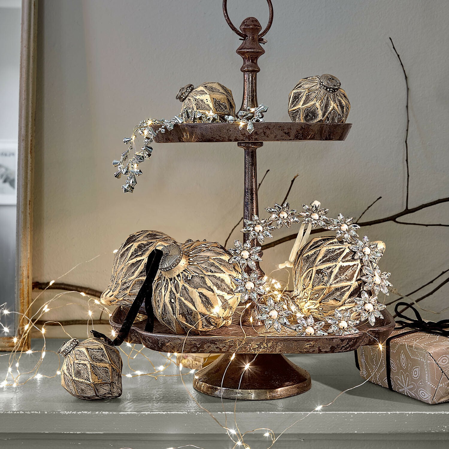 Lot de 6 boules de Noël Lunagh