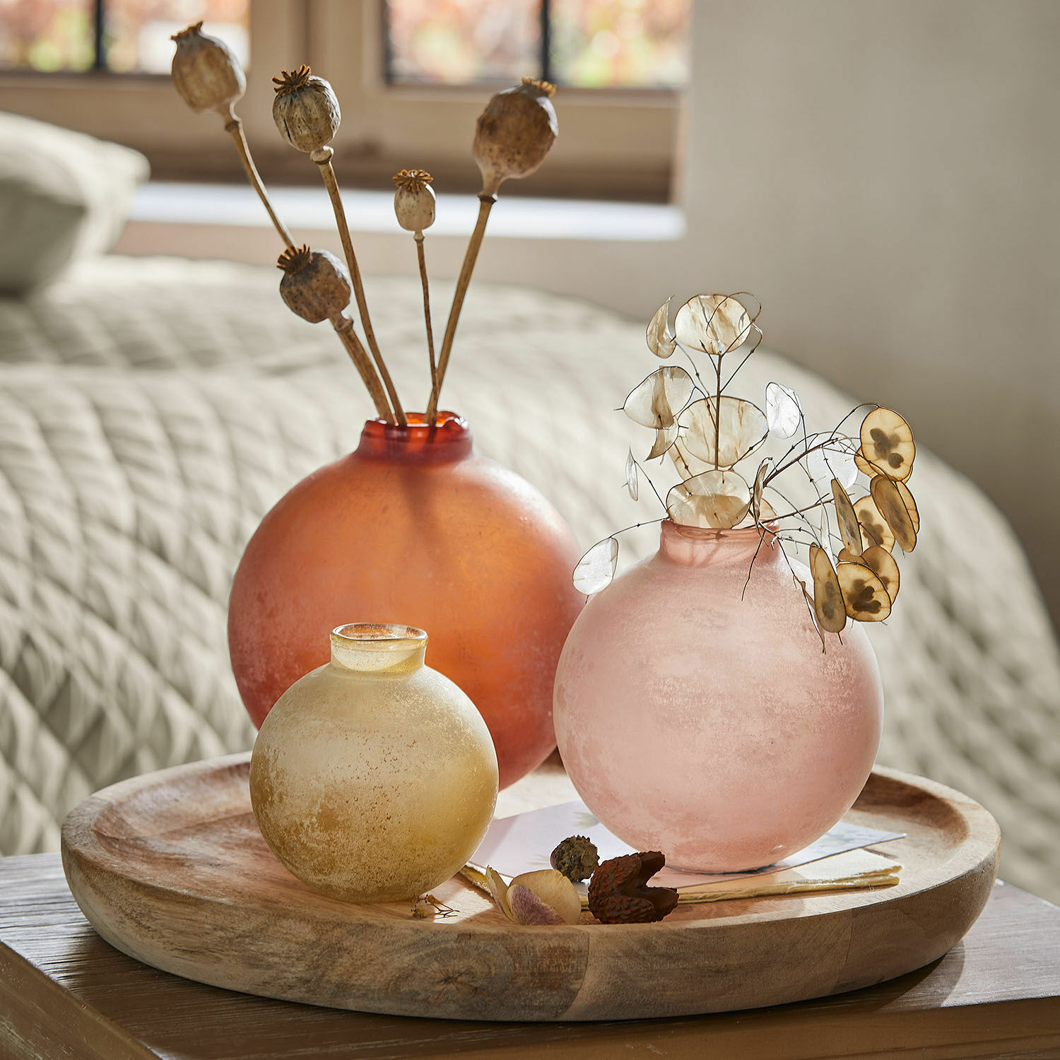Lot de 3 vases Imbrianno