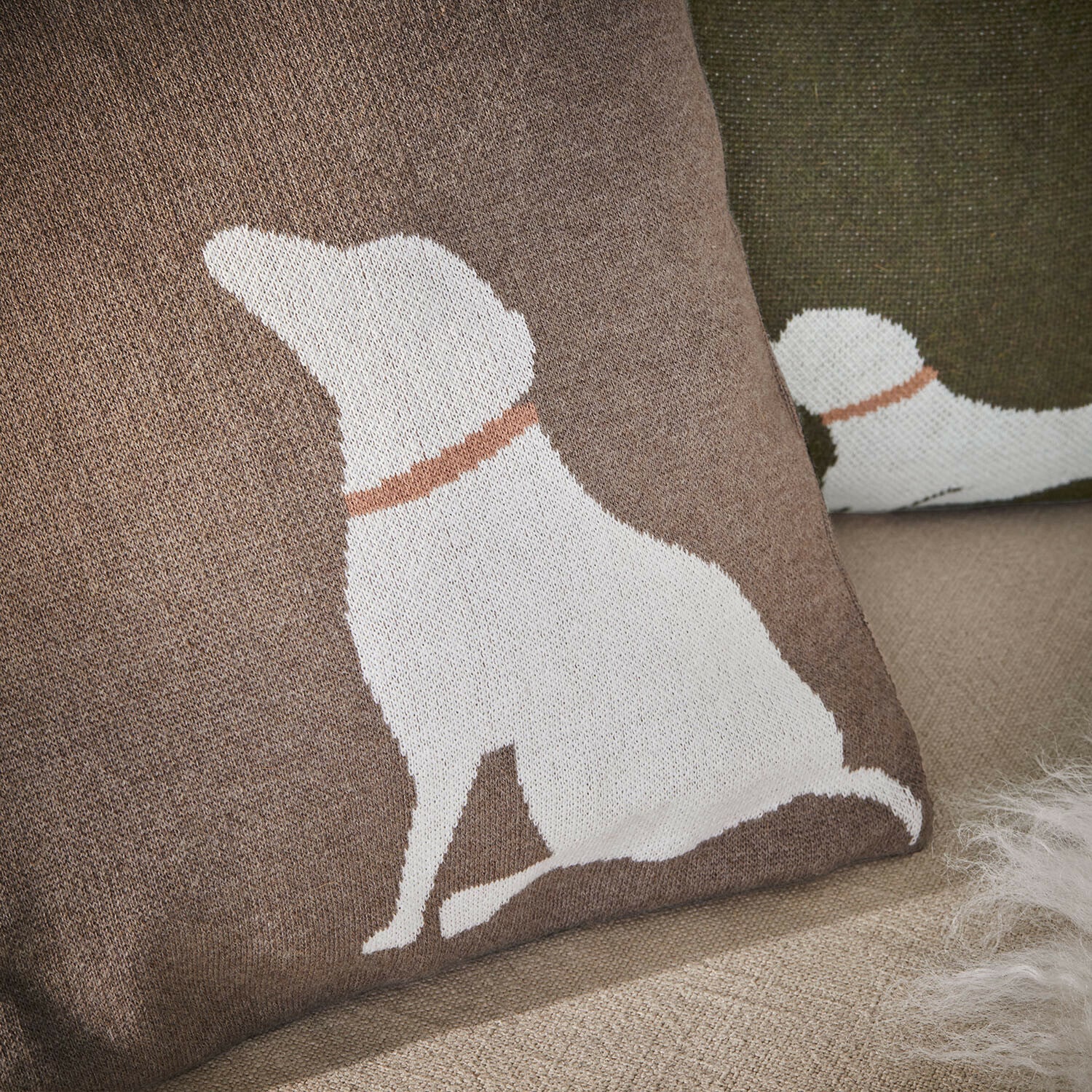 Lot de 2 housses de coussin Olyden