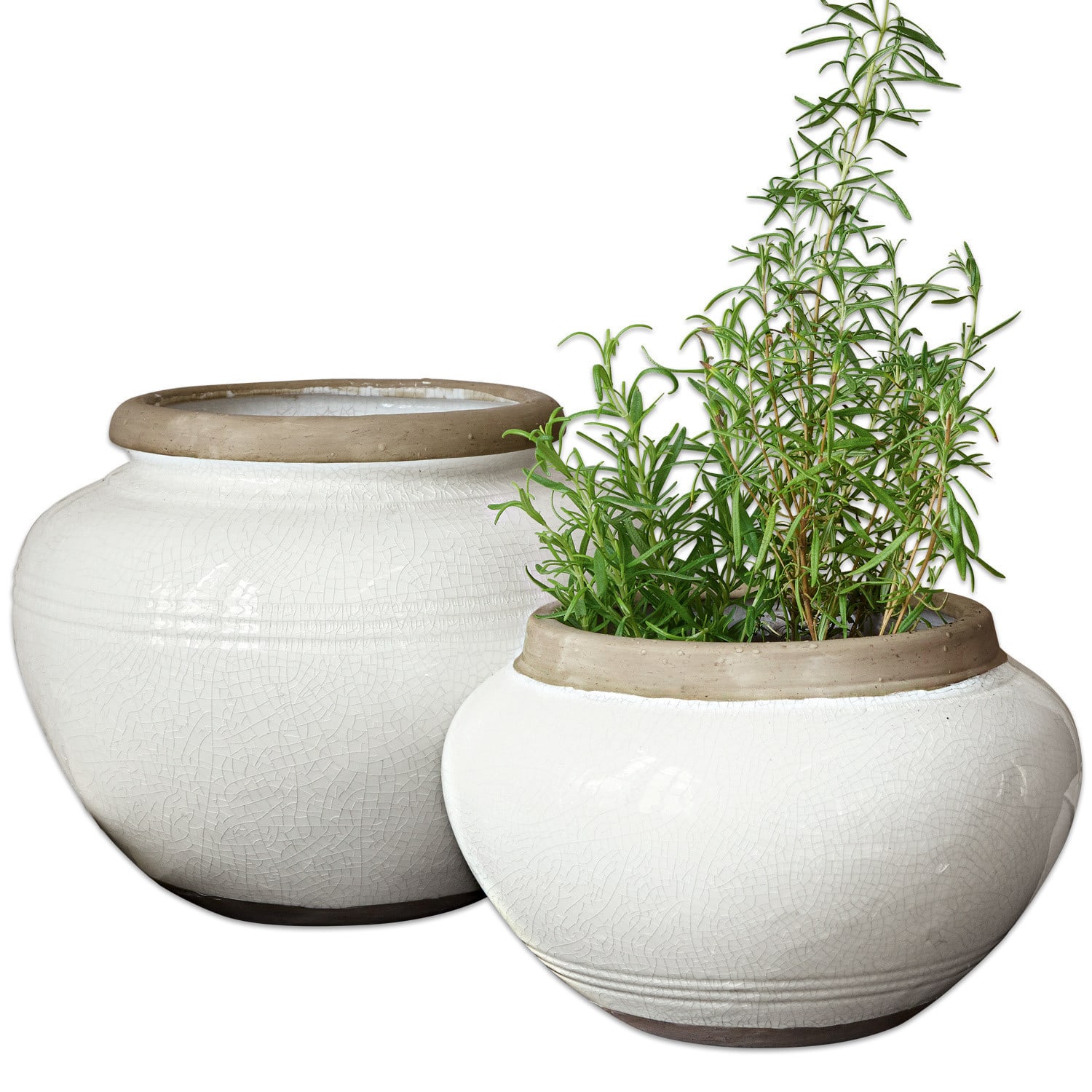 Lot de 2 vases Achille