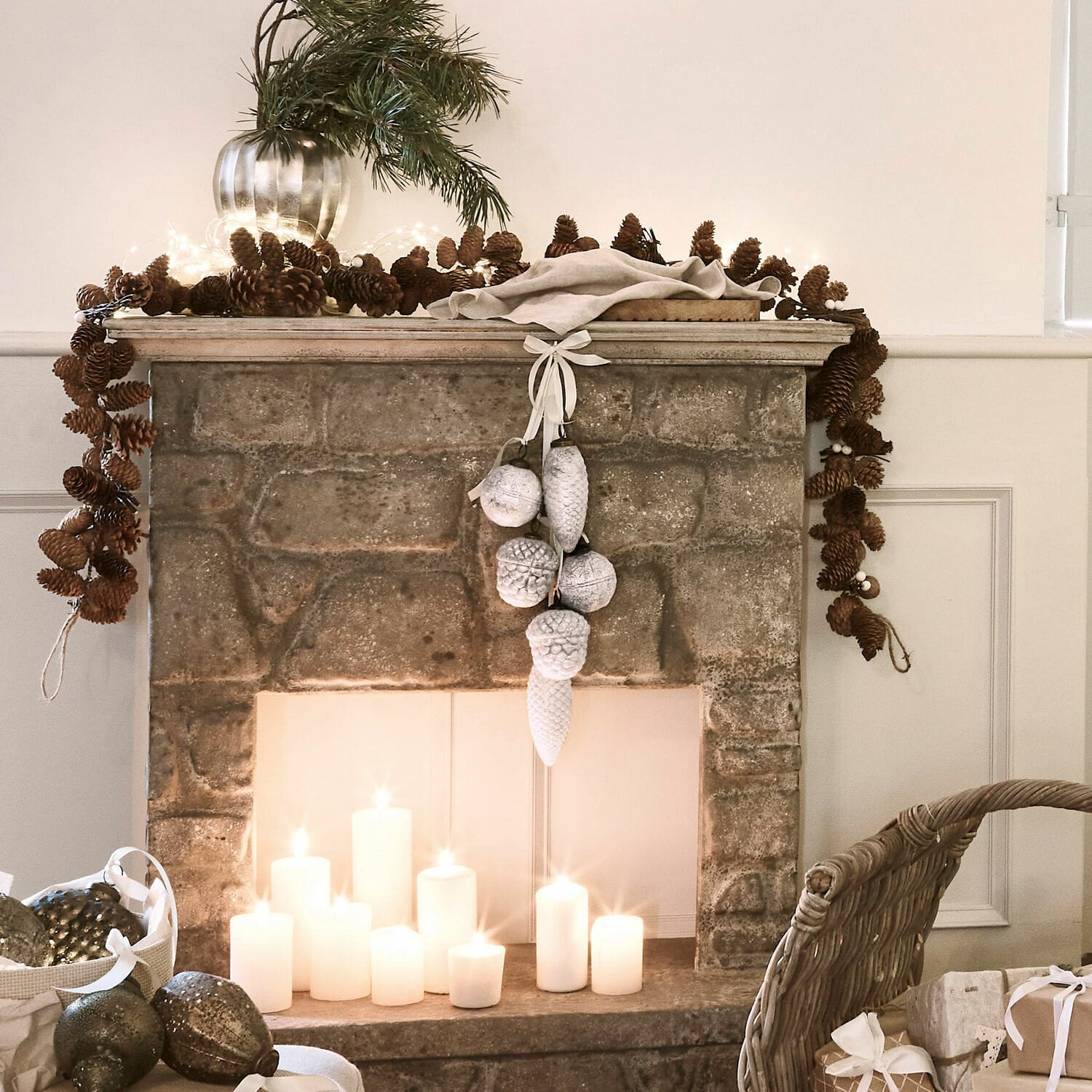 Kerstversiering set van 6 Quirat