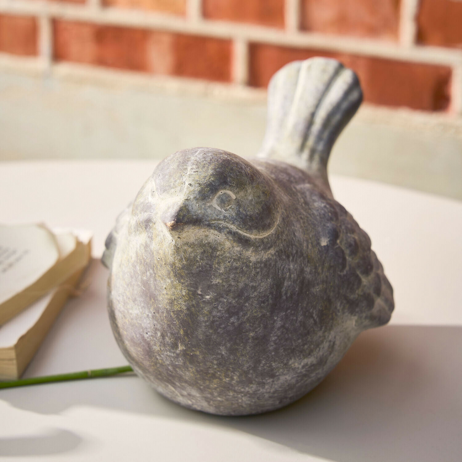 Lot de 2 oiseaux décoratifs Haldoríe