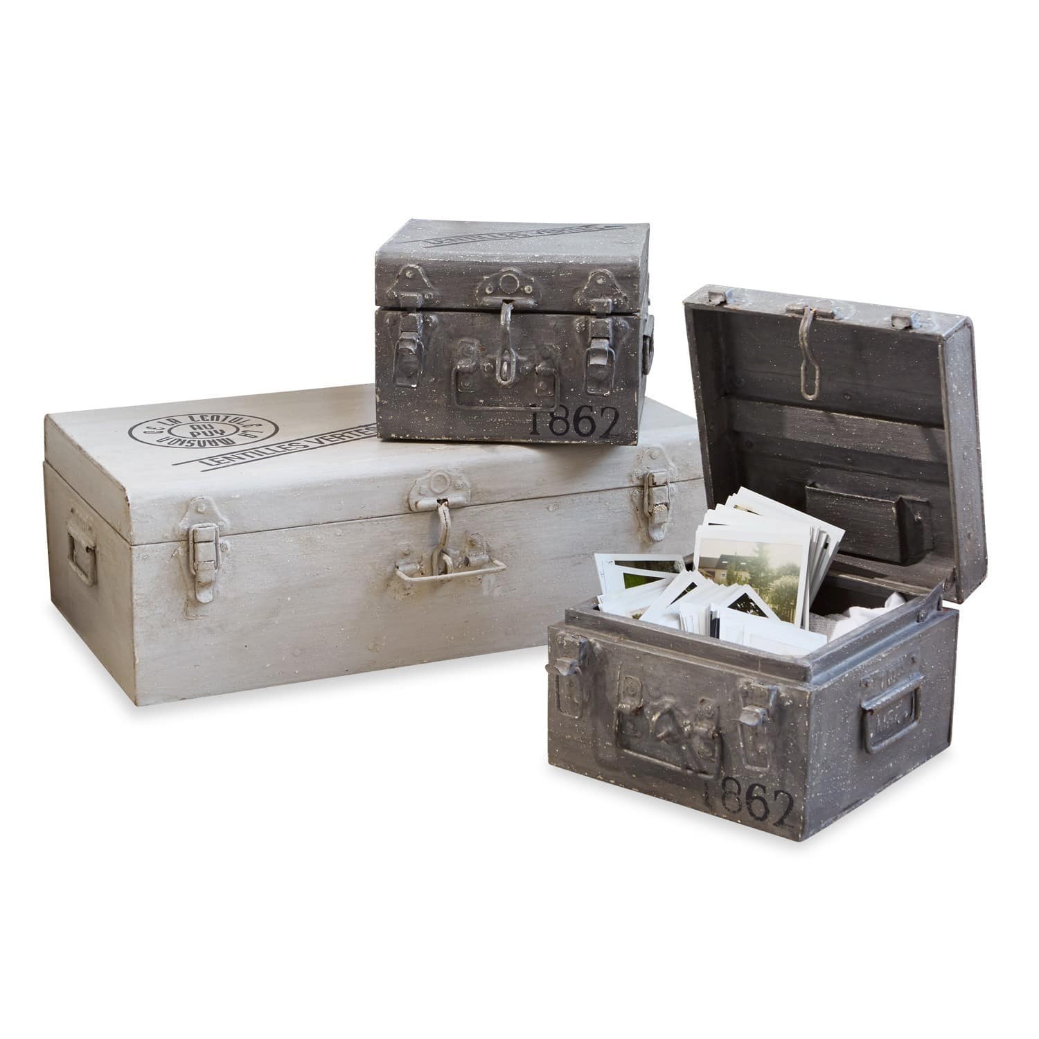 Lot de 3 coffres North Bend