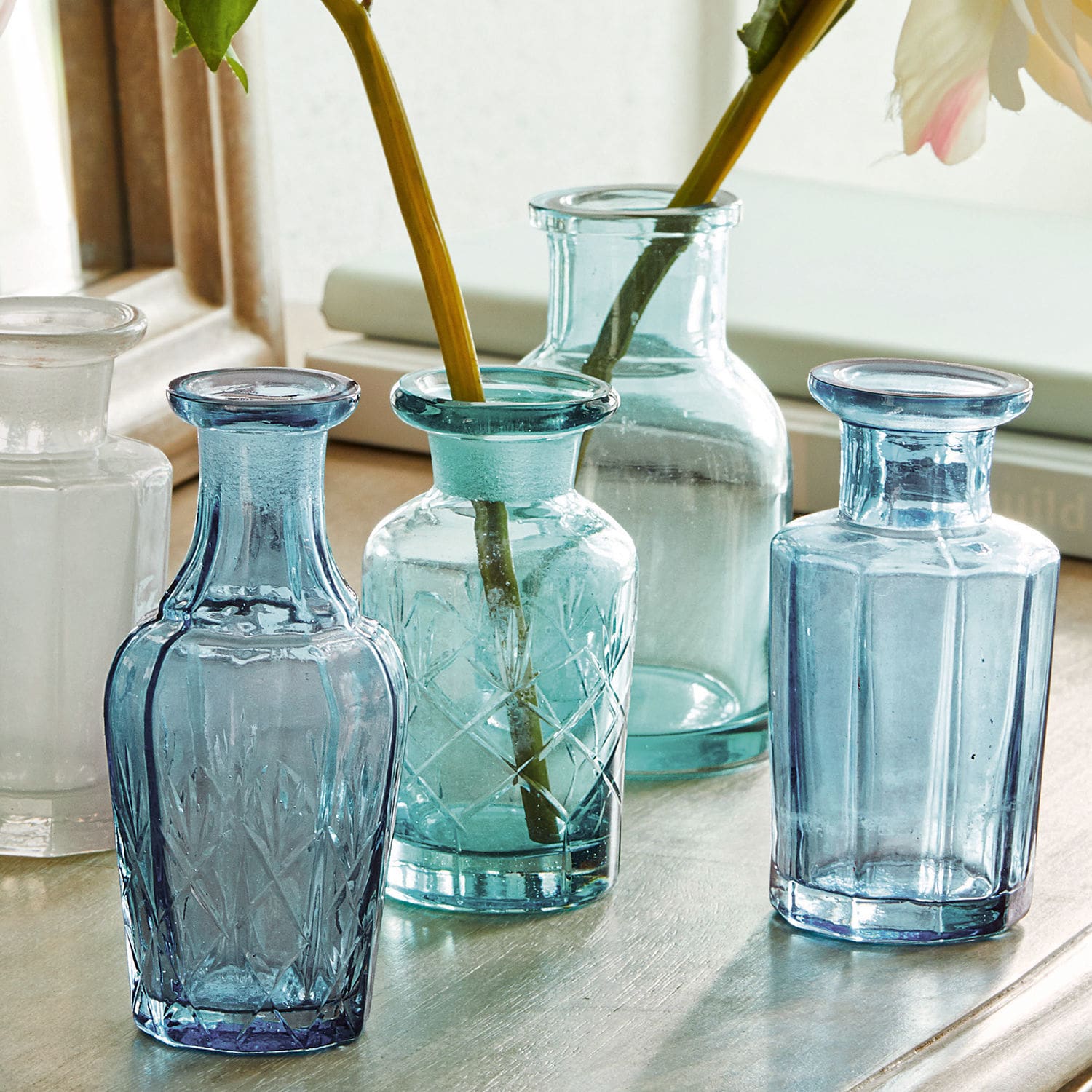 Lot de 6 vases Laurelle