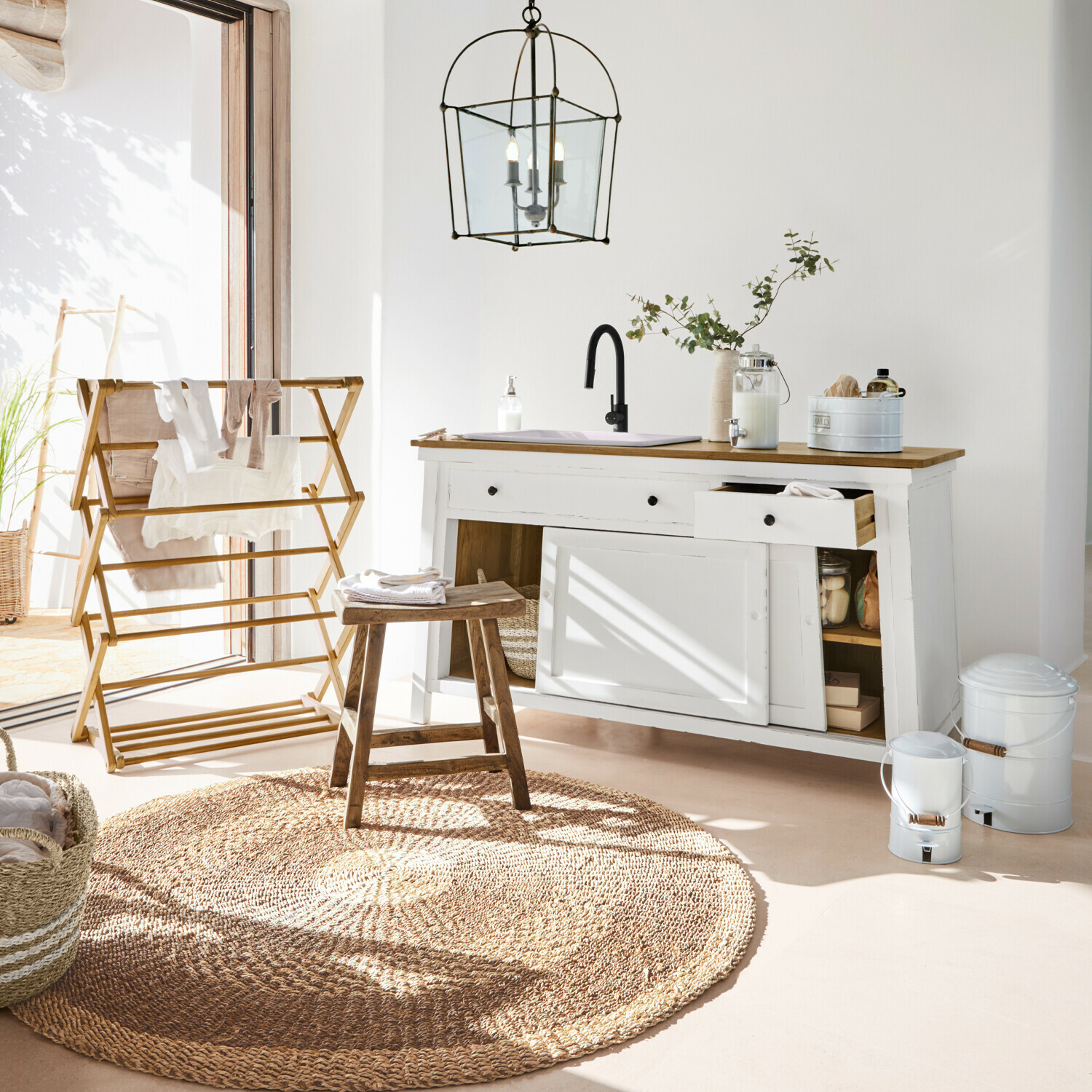 Lot de 2 poubelles Pernell