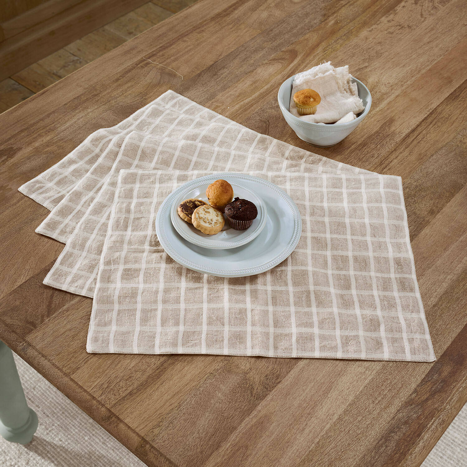 Lot de 4 sets de table Linsted