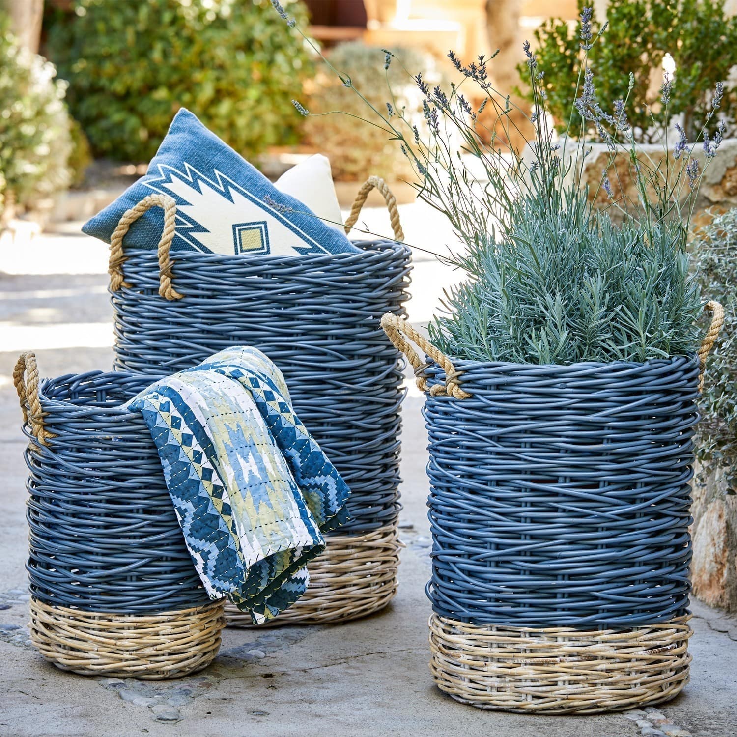 Lot de 3 paniers Gregory