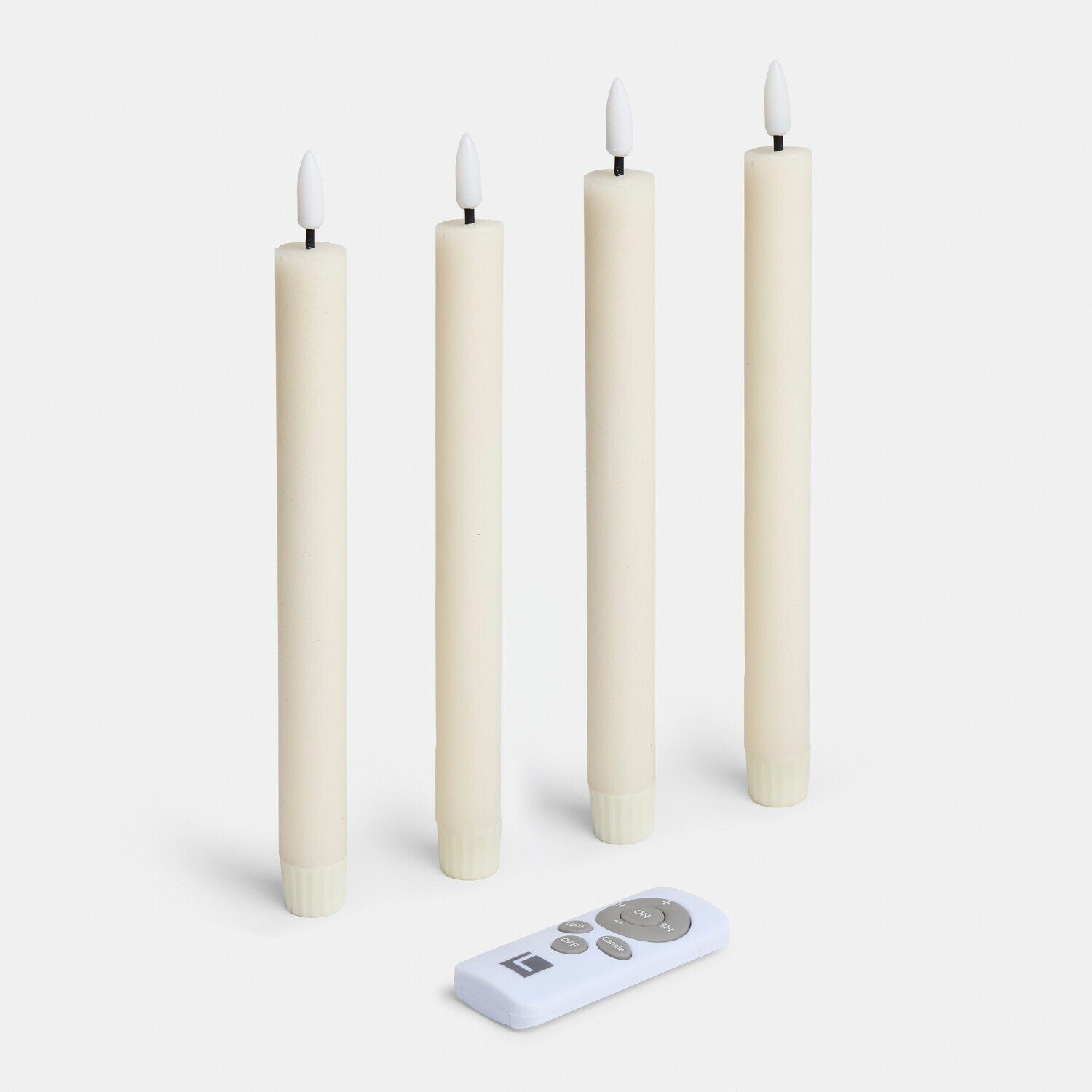 Ledstaafkaars set van 4 Eldsora