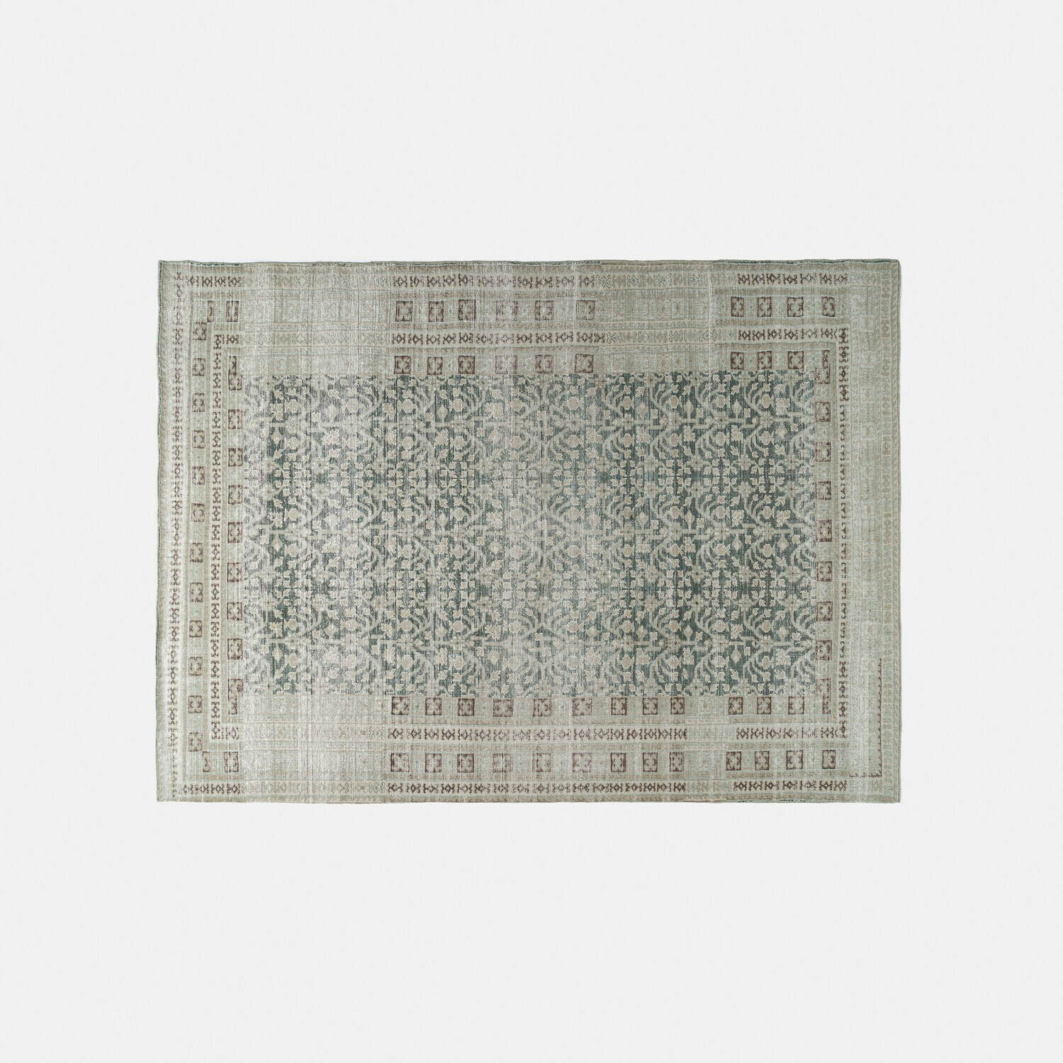 Vloerkleed Nadimah Vloerkleed met grijs-beige patroon, zacht materiaal, stijlvolle woonkamervloer