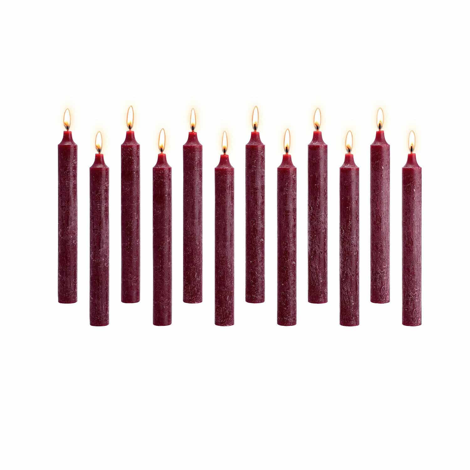 Kaars set van 12 Bauceau