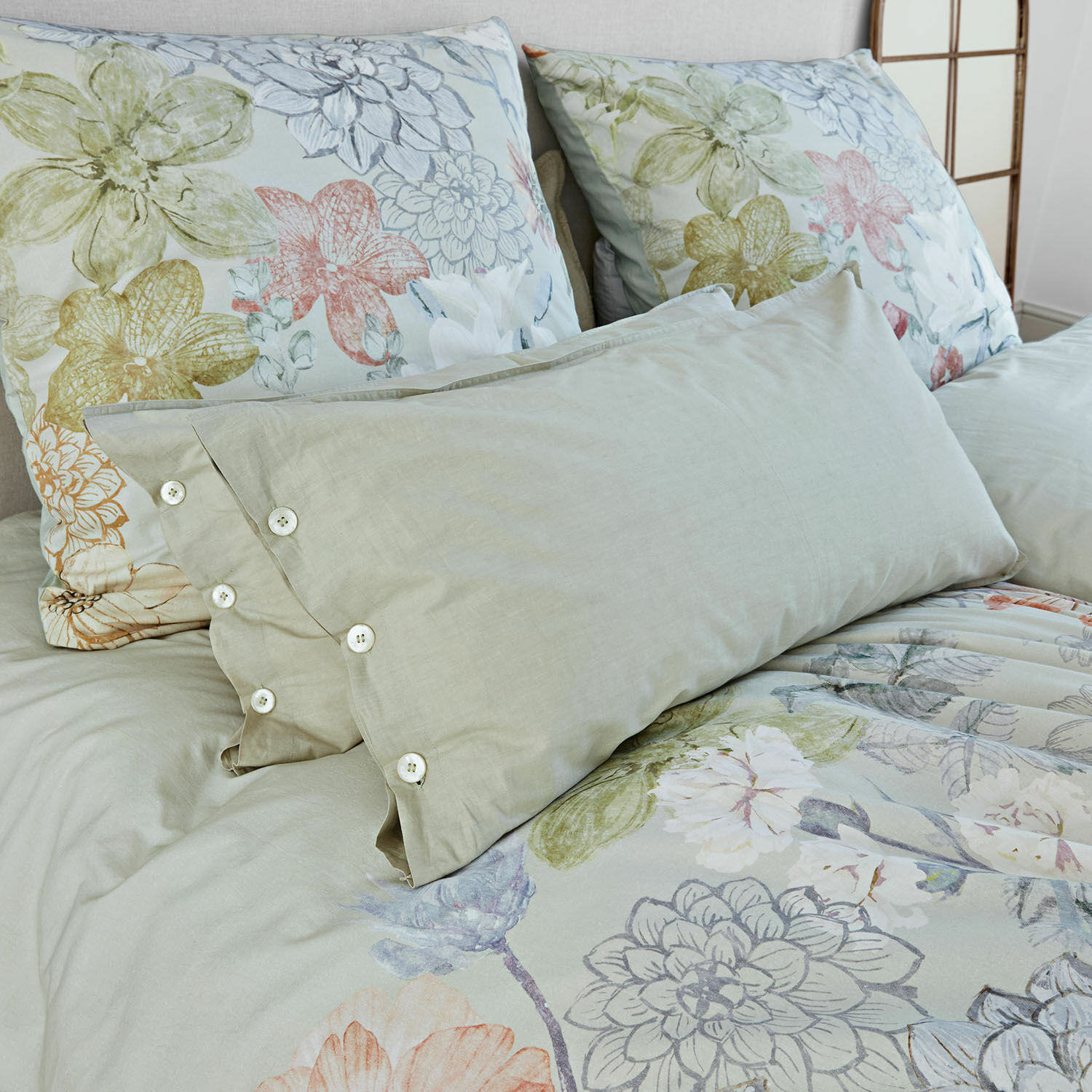 Lot de 2 housses de coussins Calithen