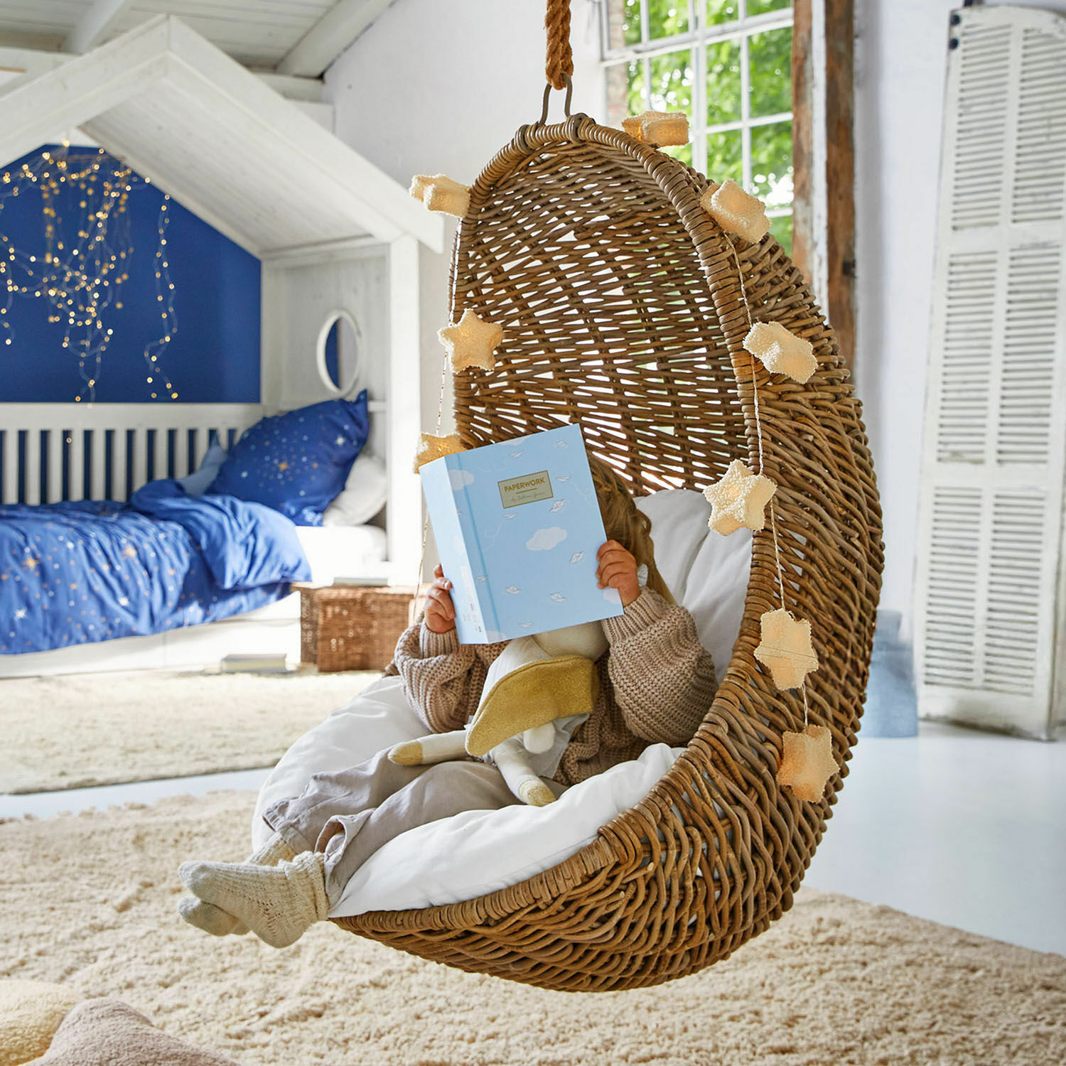 Fauteuil suspendu pour enfant Twinkla