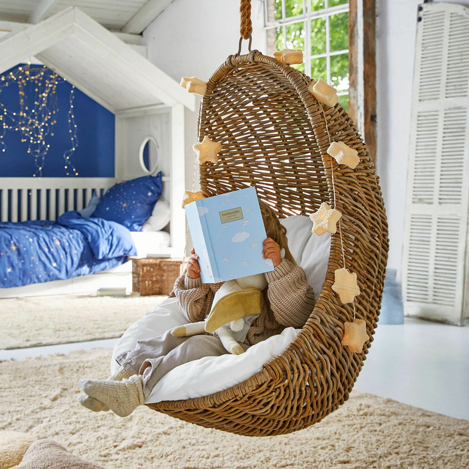 Fauteuil suspendu pour enfant Twinkla