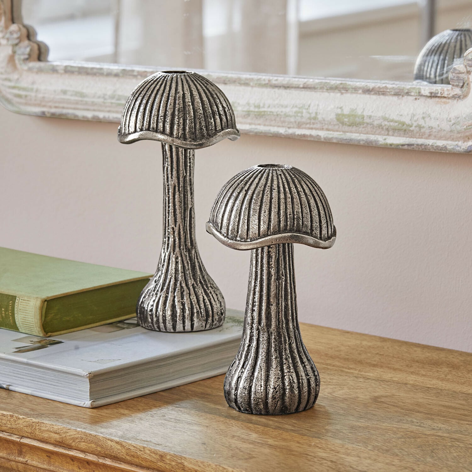 Lot de 2 bougeoirs Mavinas