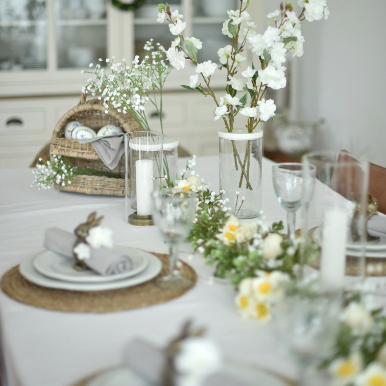 Une table aux accents de printemps
