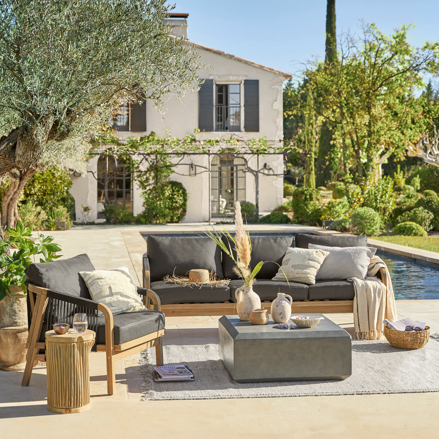 Salon de jardin FSC®-100% Shreveport