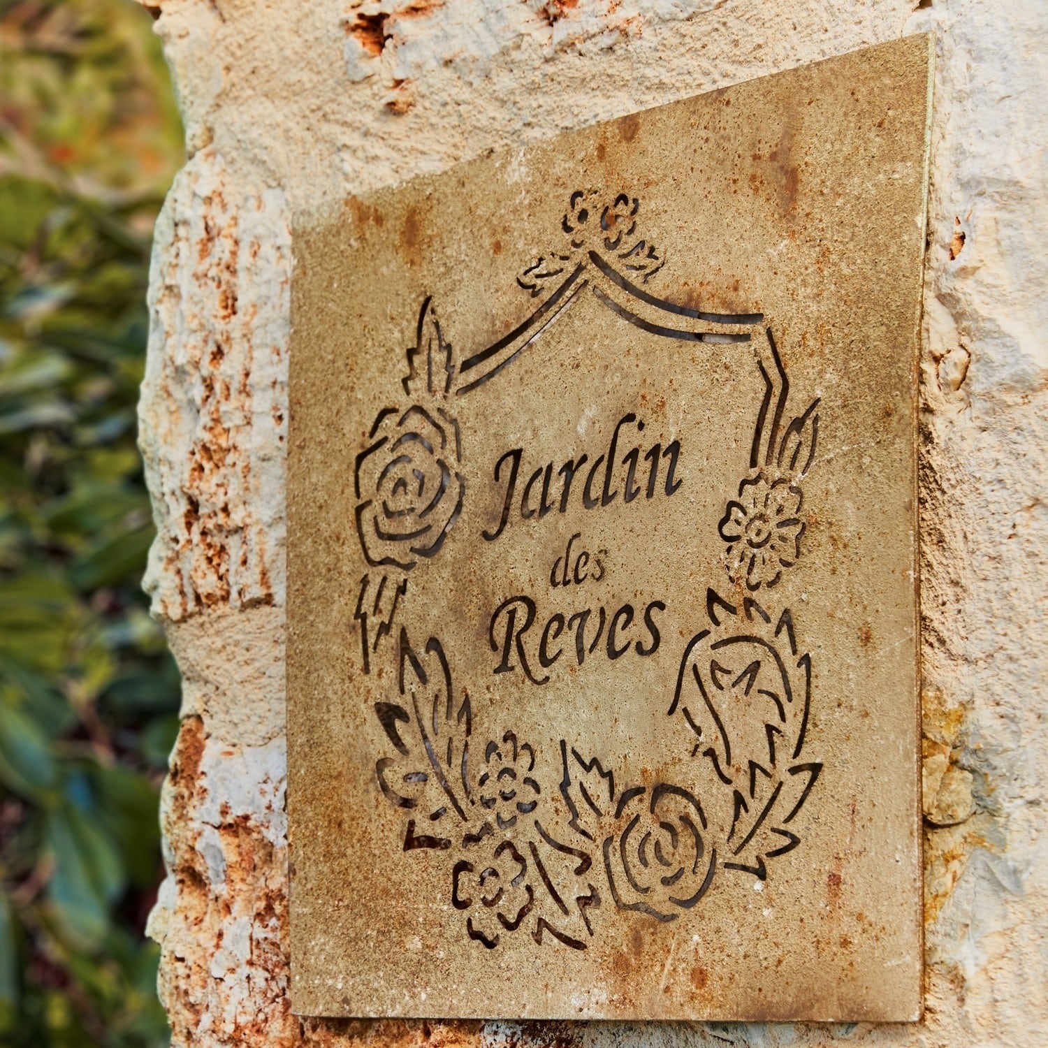 Wandversiering Jardin des Reves