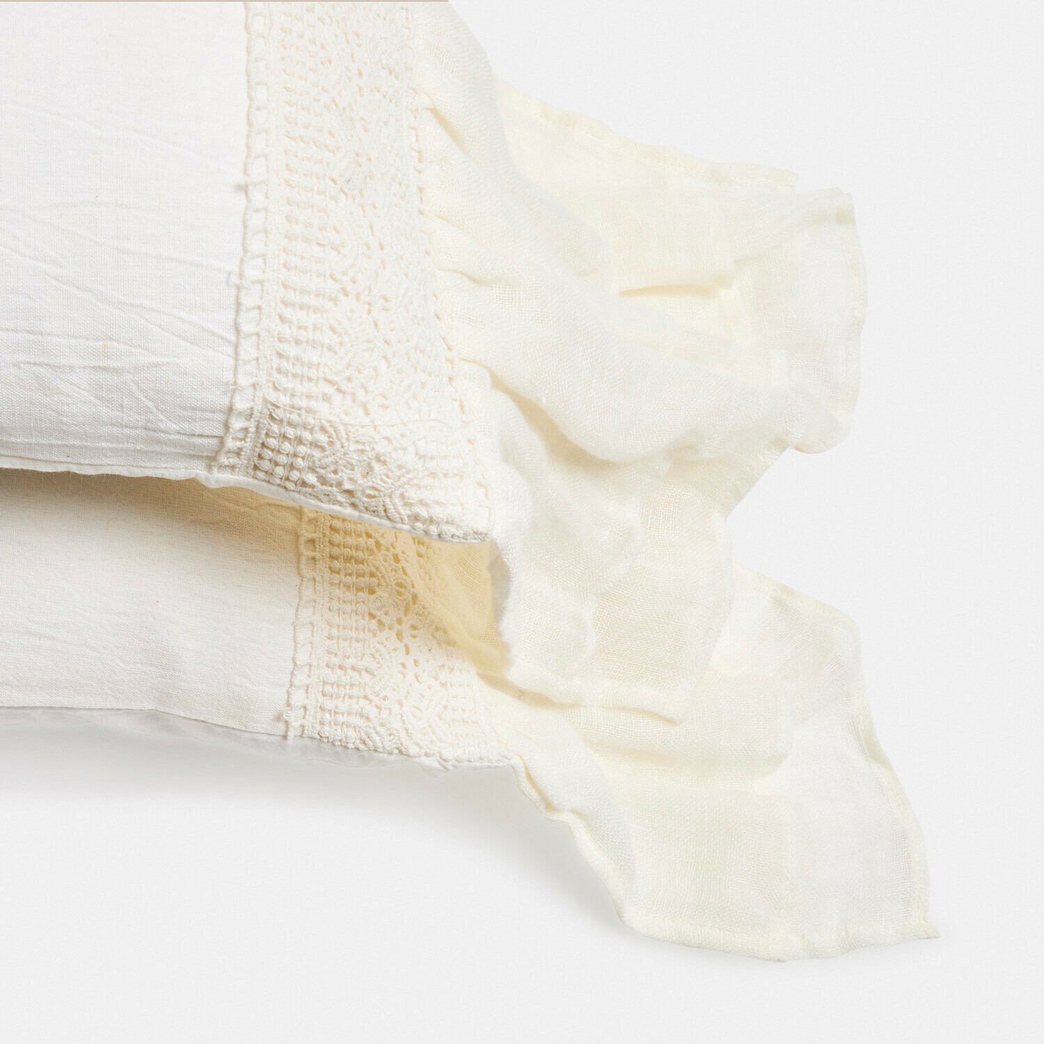 Lot de 2 housses de coussins Jolévianne