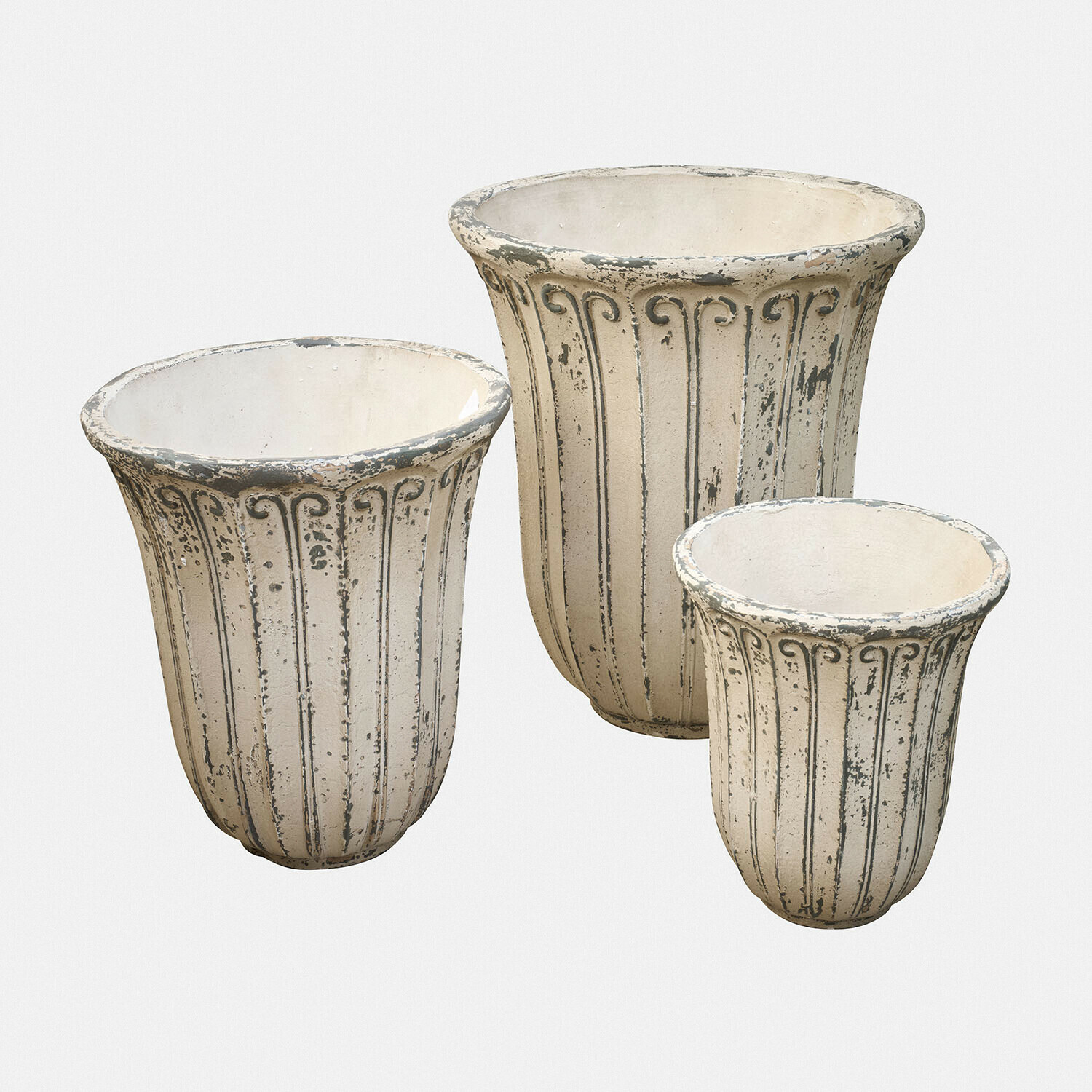 Lot de 3 cache-pots Méravon