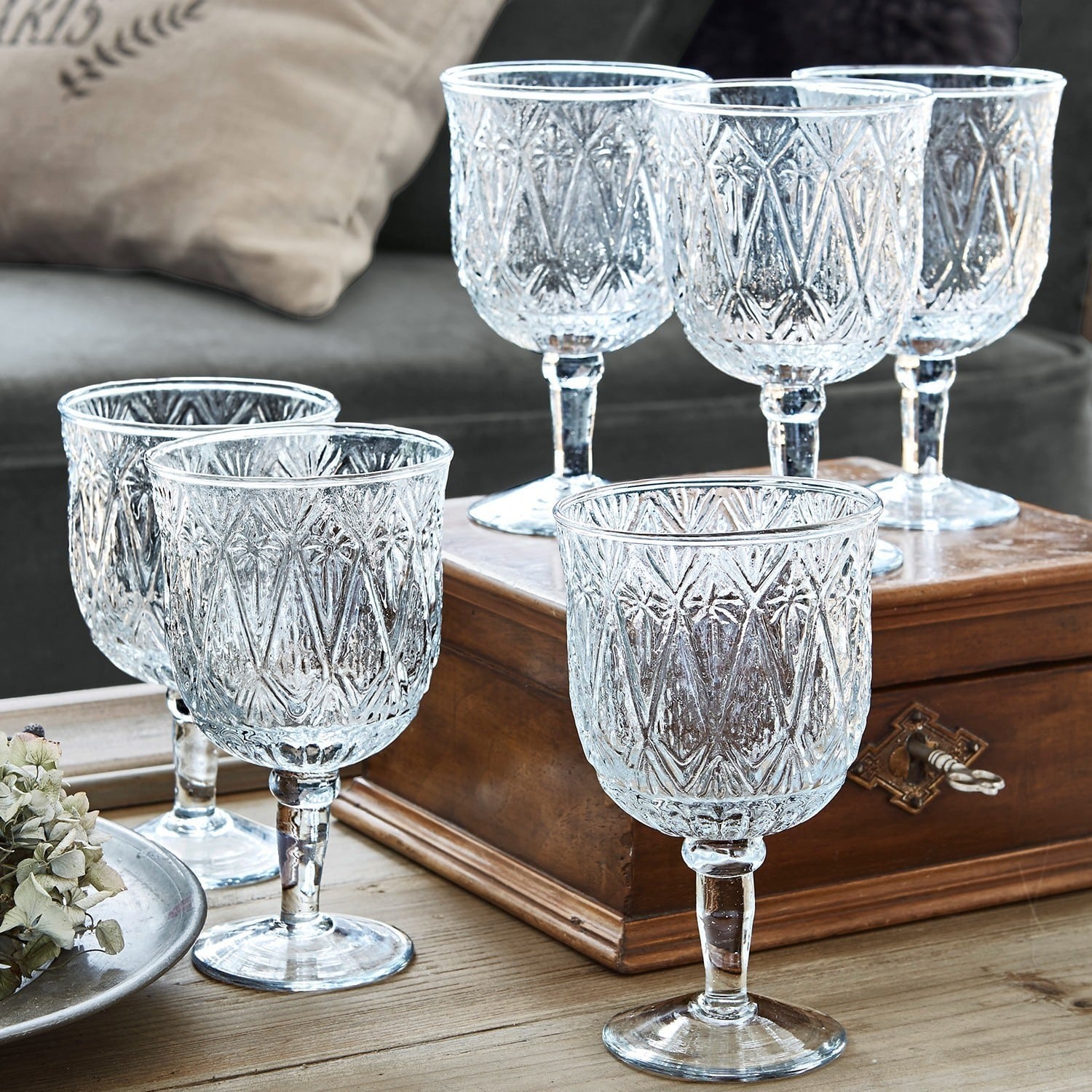 Lot de 6 verres à vin Jouissance