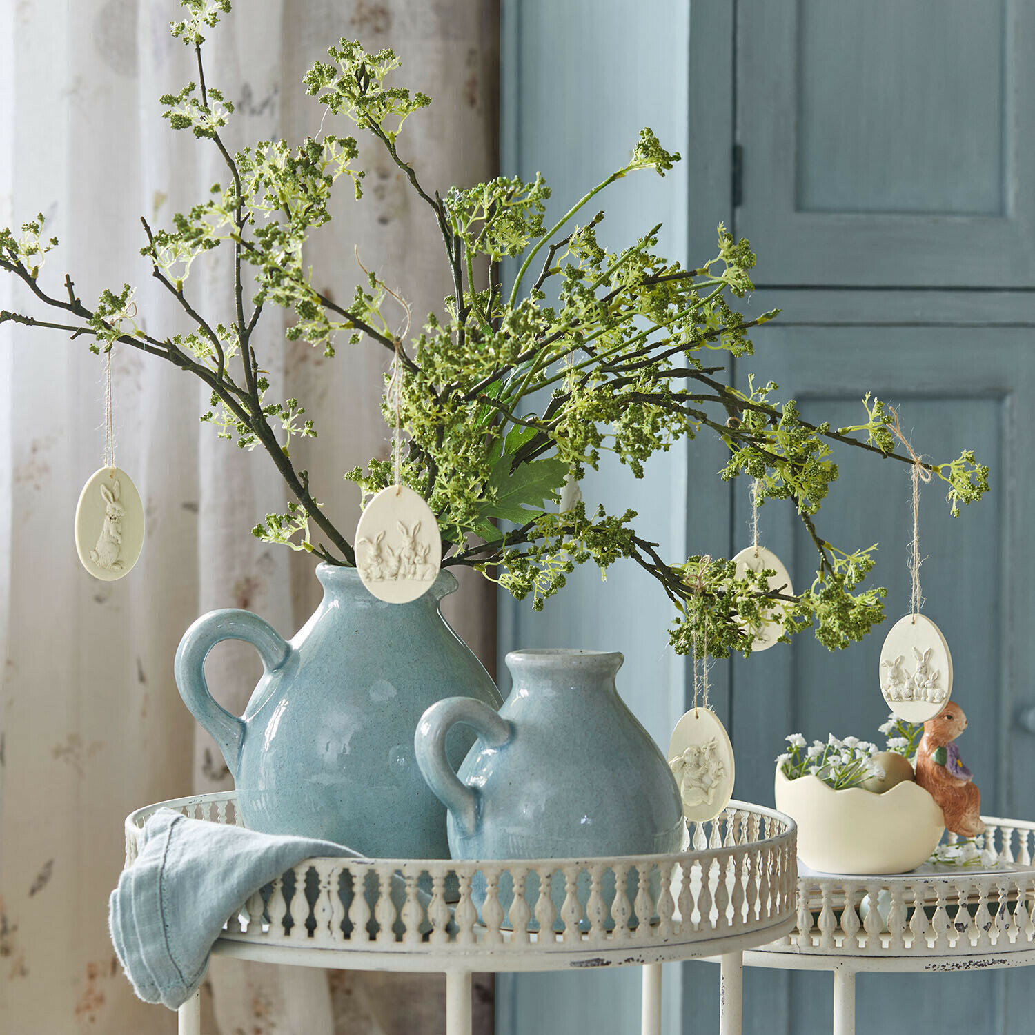 Lot de 6 décorations à suspendre Jasélie