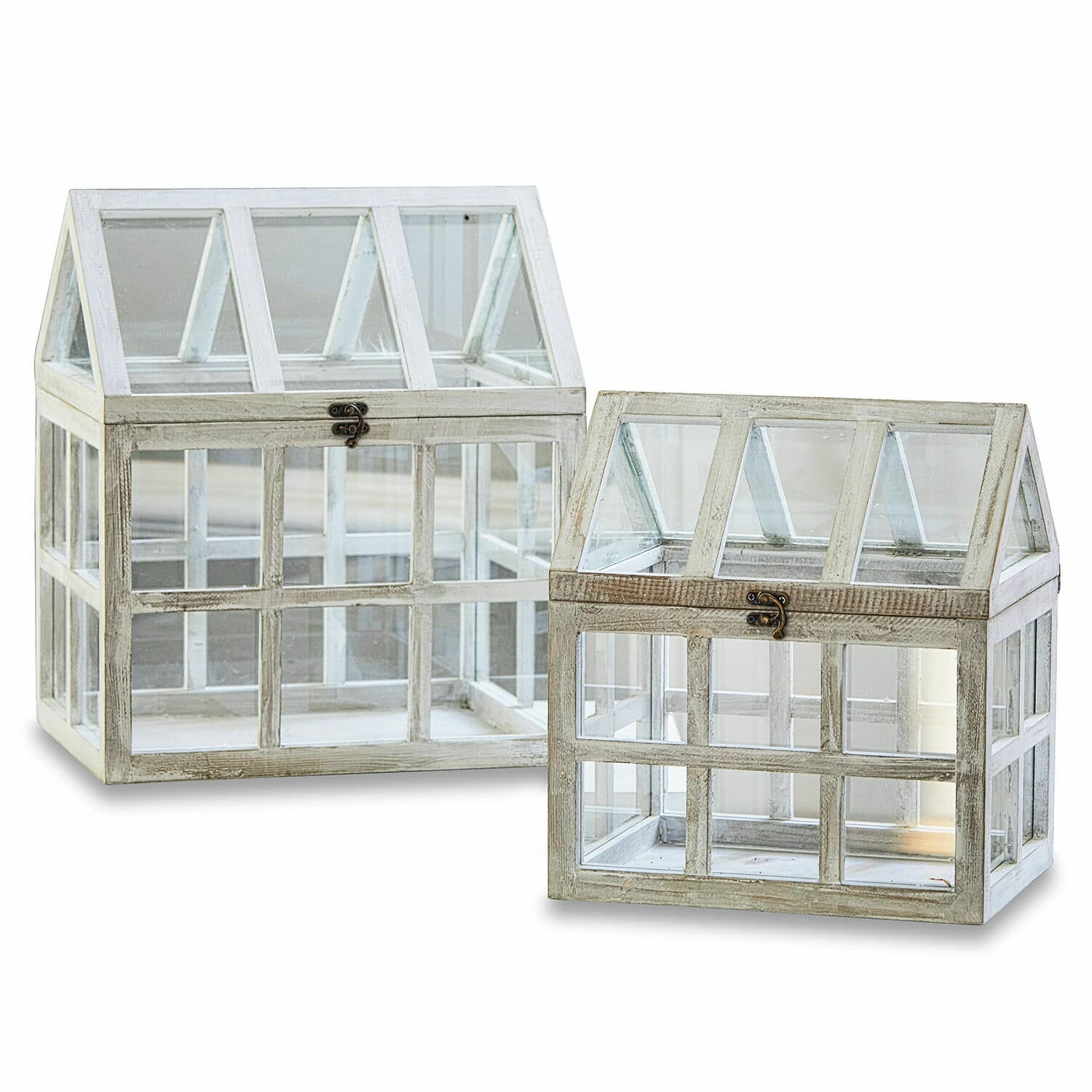 Decoratieve kas set van 2 Nancy