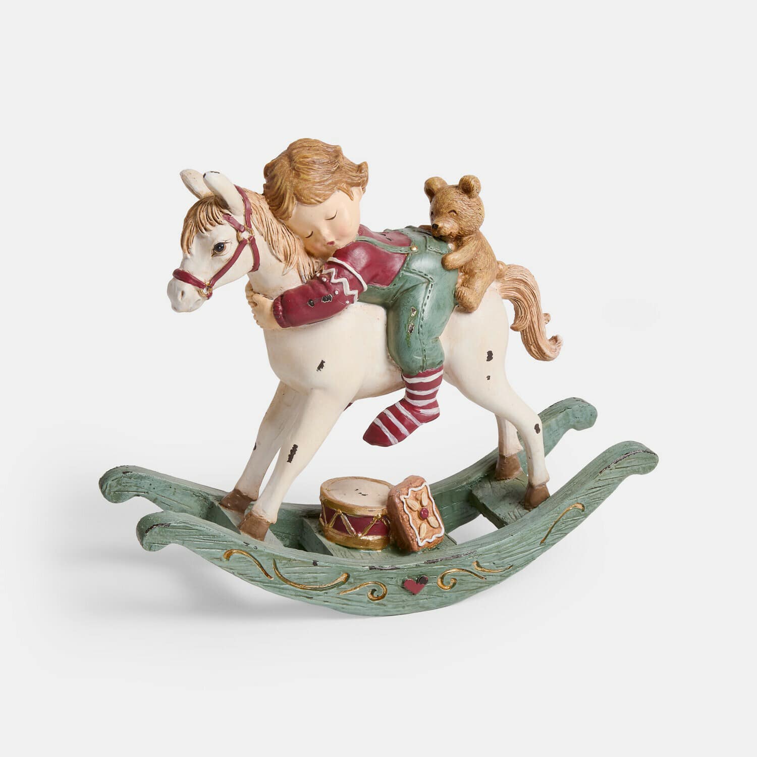 Décoration enfant sur cheval à bascule Petitnid Décoration enfant sur cheval à bascule Petitnid