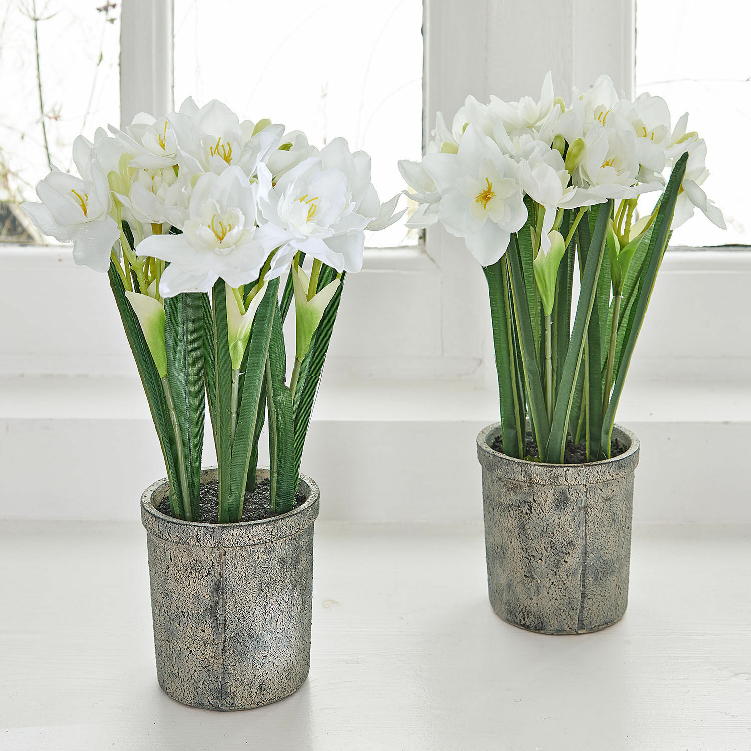 Lot de 2 fleurs décoratives Soralen