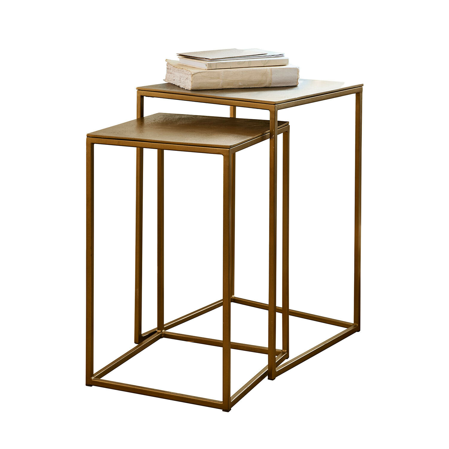Bijzettafel set van 2 Olvenzo