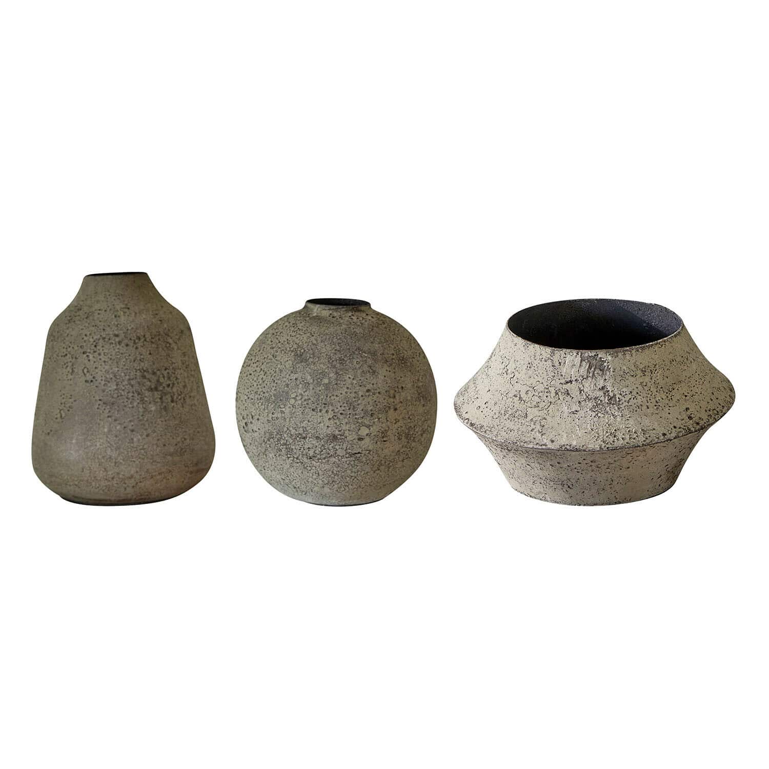 Lot de 3 vases Nalira