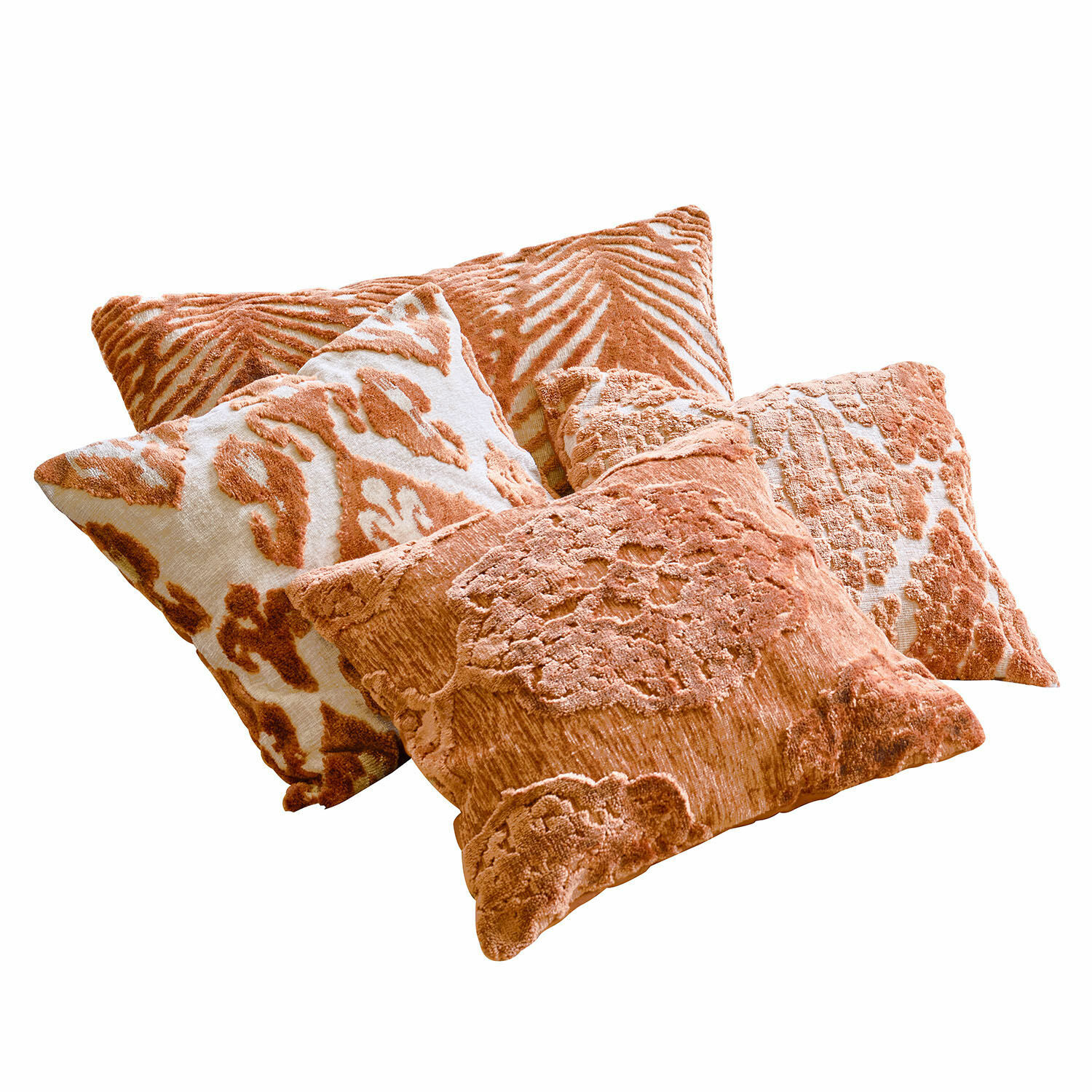 Lot de 4 housses de coussins Samirad