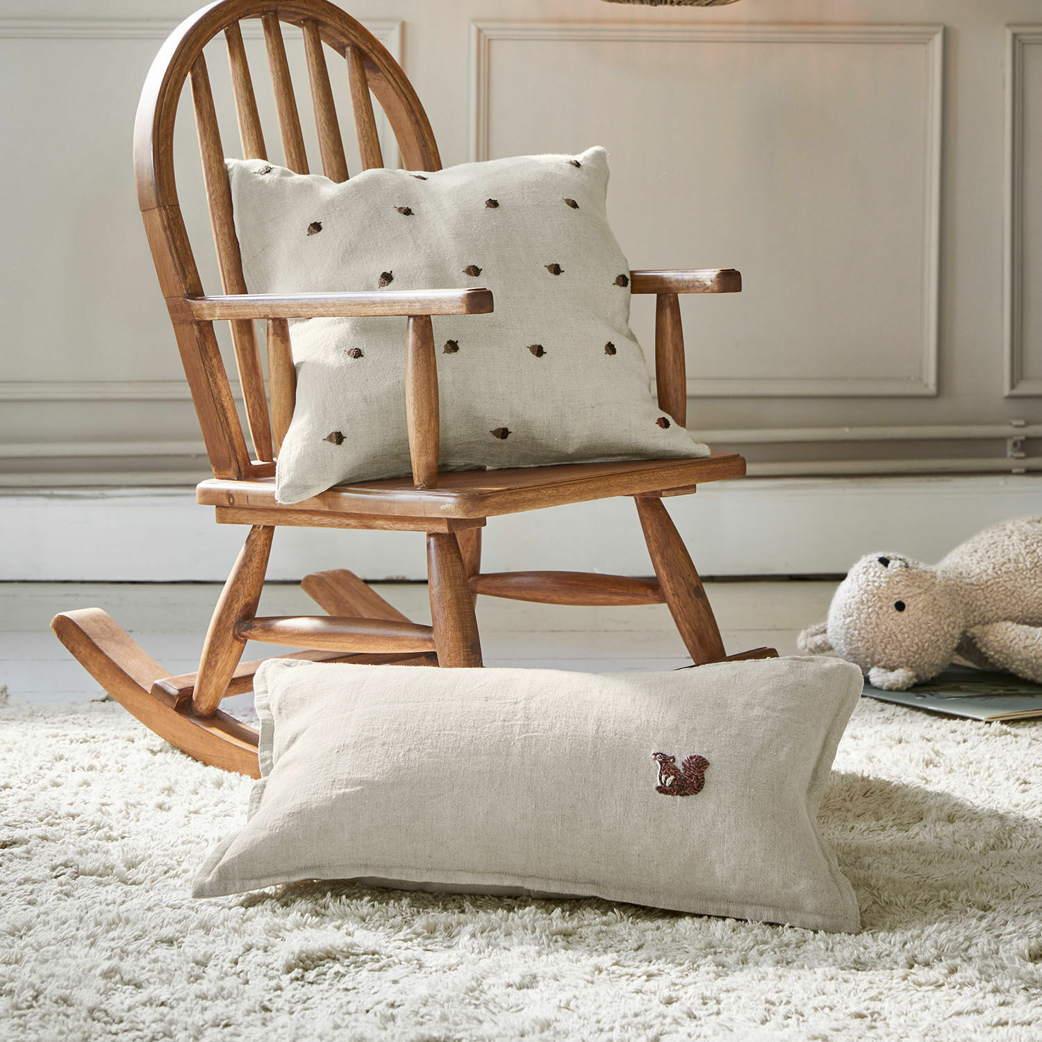 Lot de 2 housses de coussins Zanabria