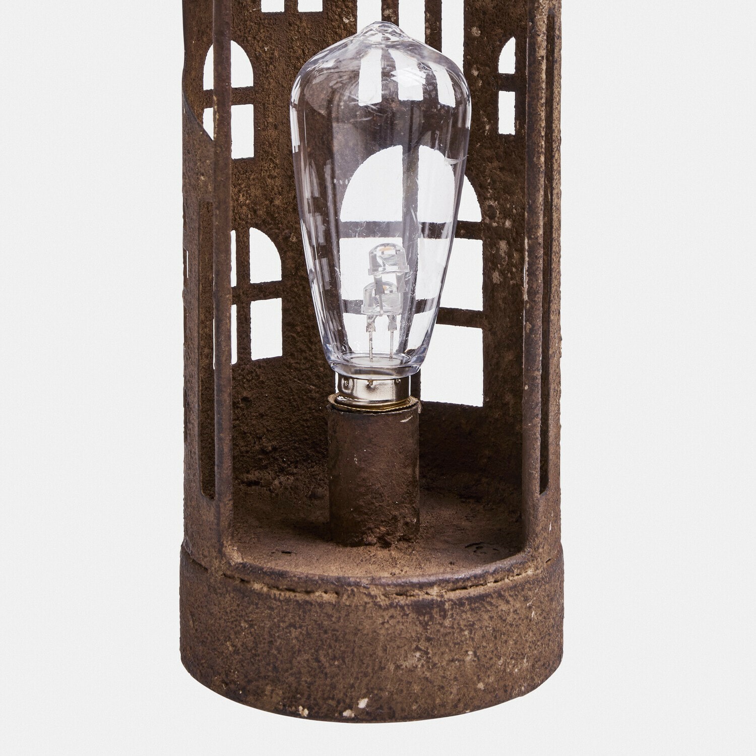 Lanterne LED en fer Vessper