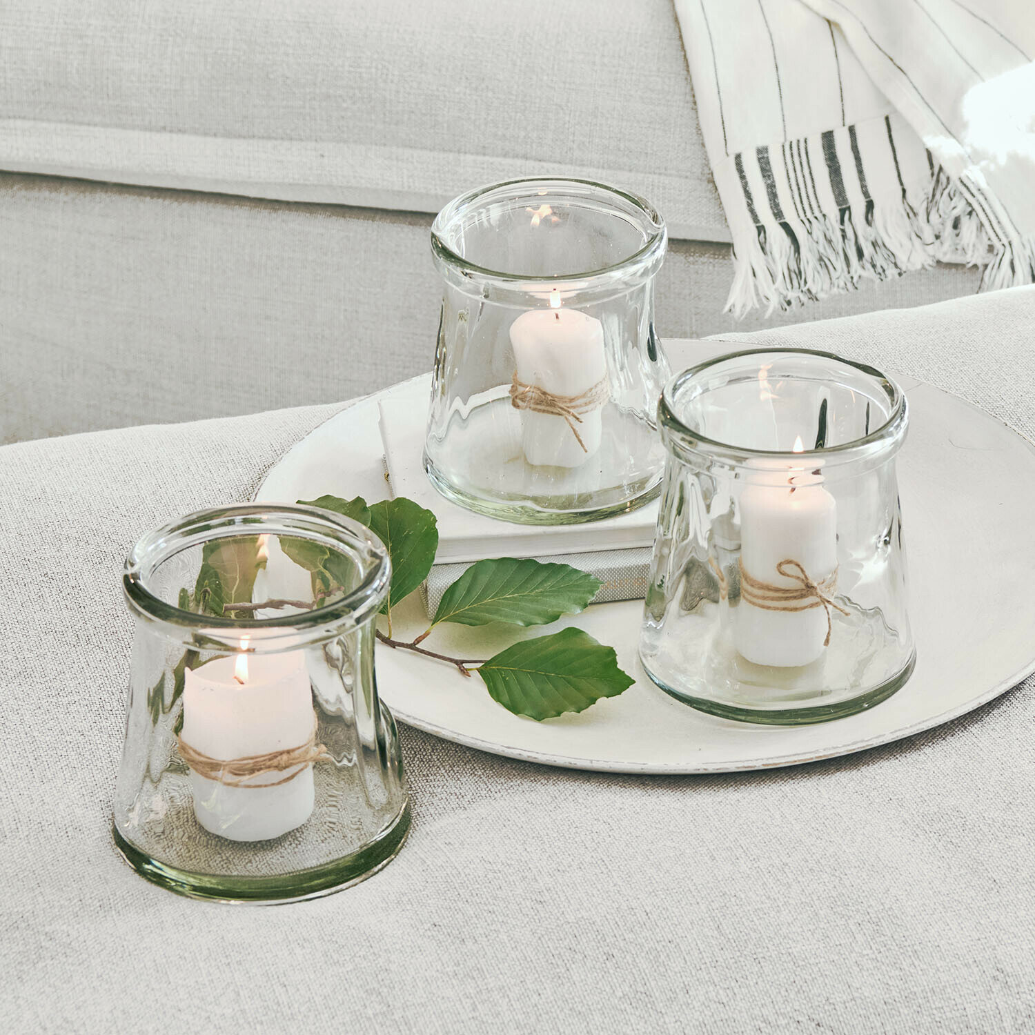 Windlichtje set van 3 Gravière