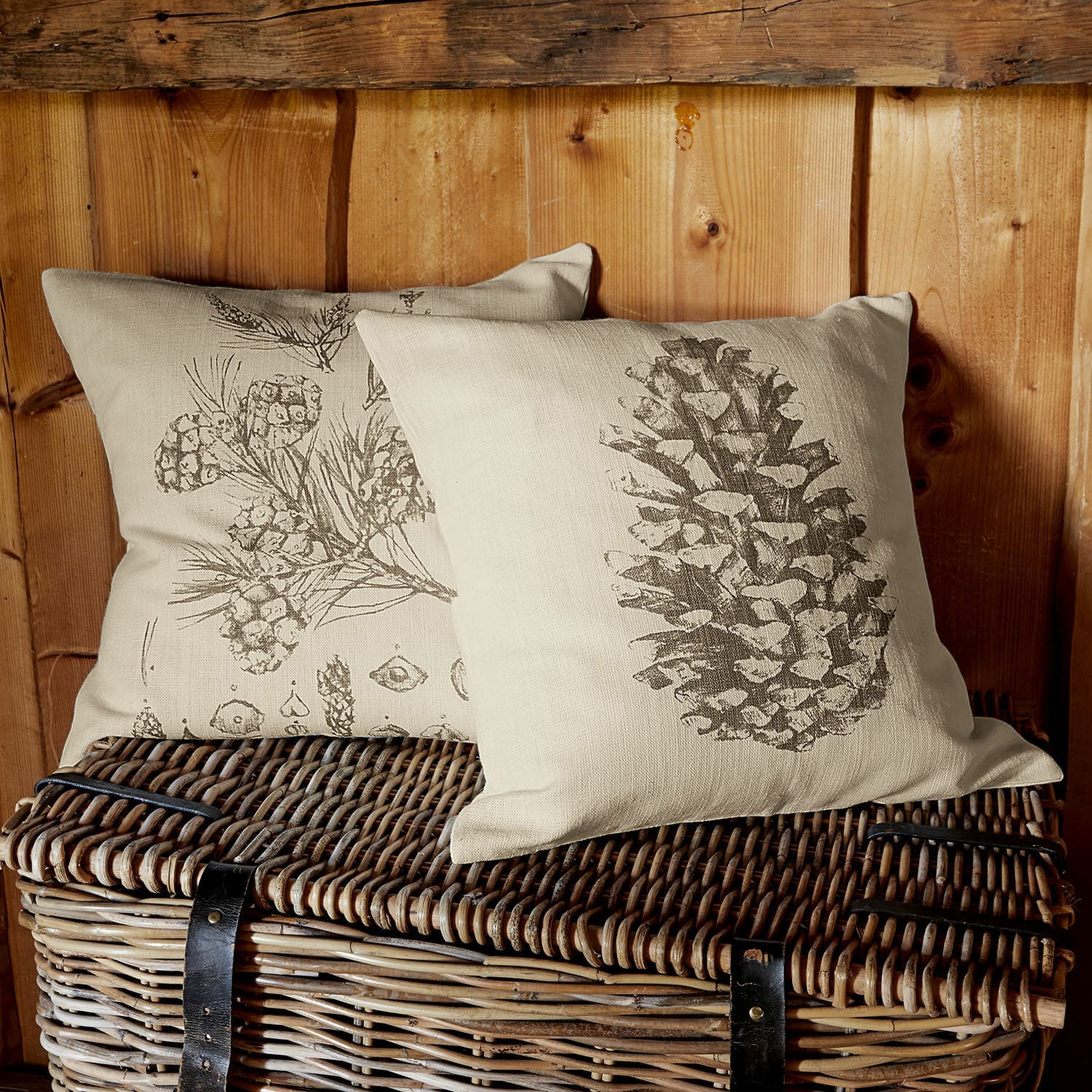 Kussenhoes set van 2 Pinus
