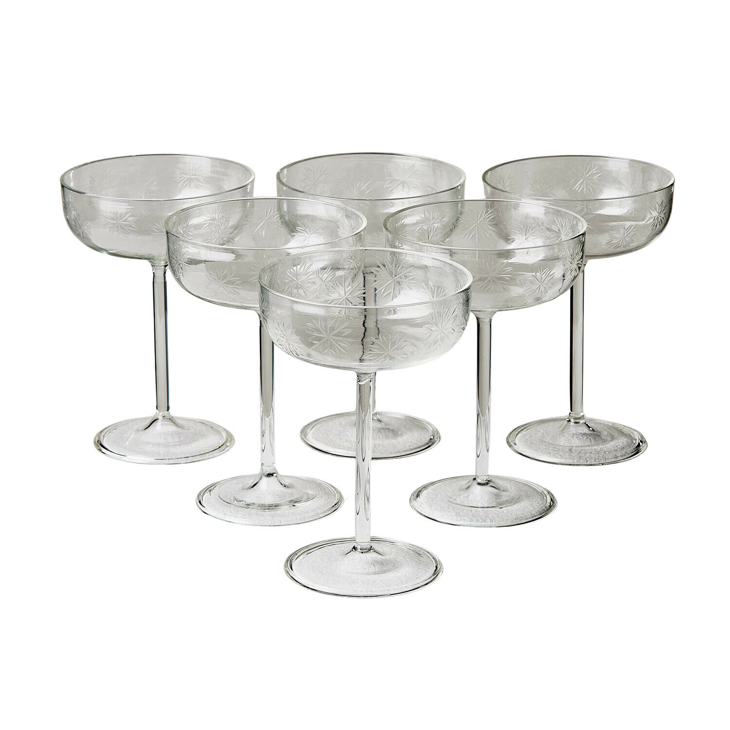 Glas set van 6 Haverly