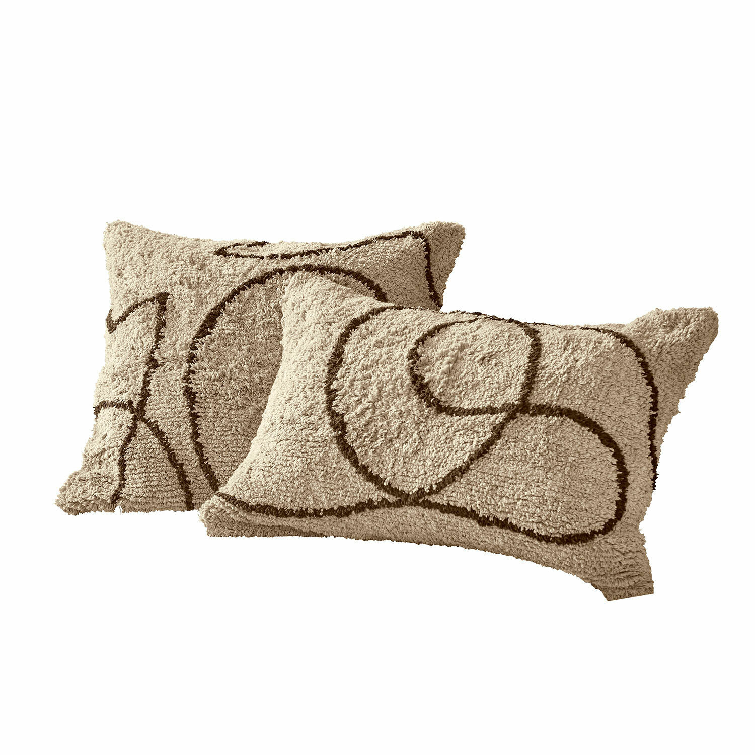 Lot de 2 housses de coussins Lavinois