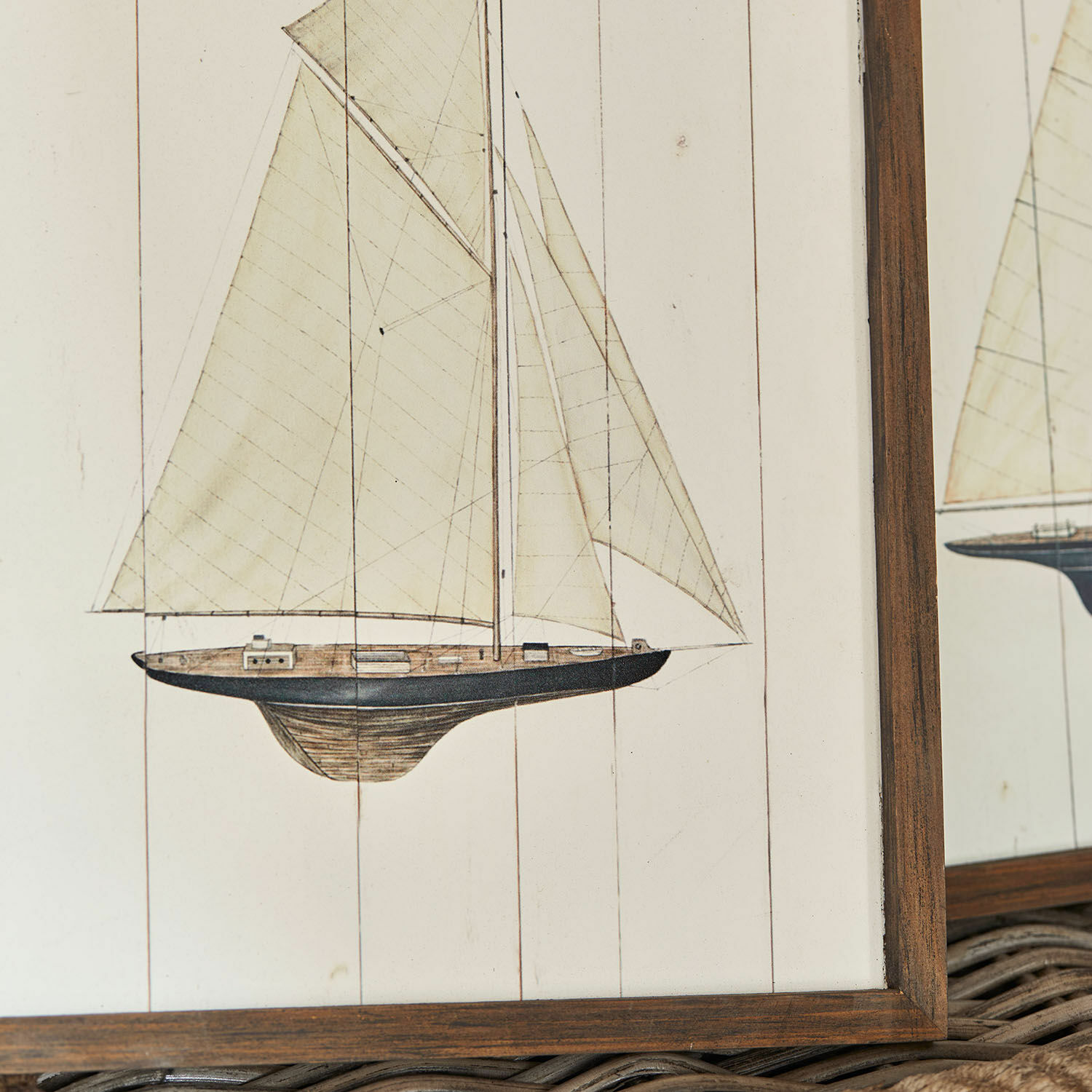 Schilderij set van 2 Lemoux