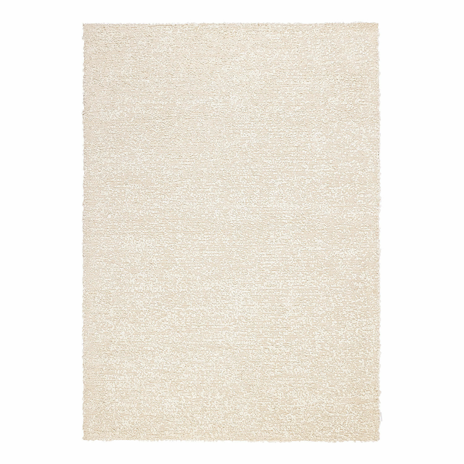 Tapis Wodaha Tapis beige en matériau doux à tissage dense, parfait pour un intérieur moderne