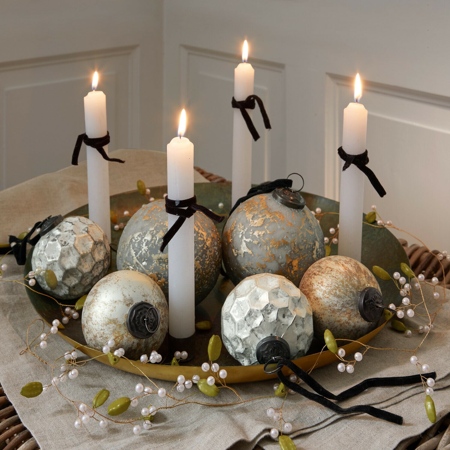 Kaars set van 12 Bauceau