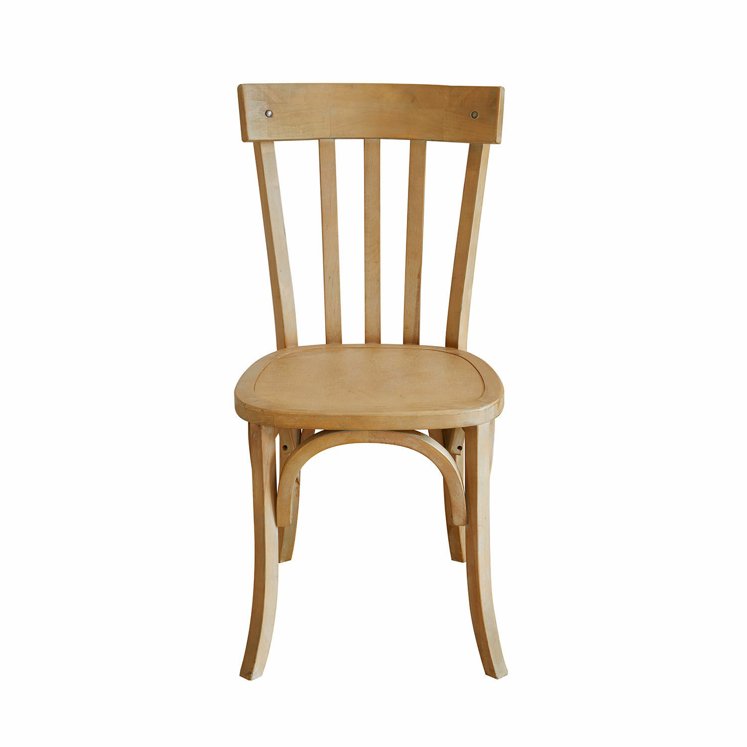 bruin Klassieke Passigny stoel van bruin hout voor eetkamer of kantoor
