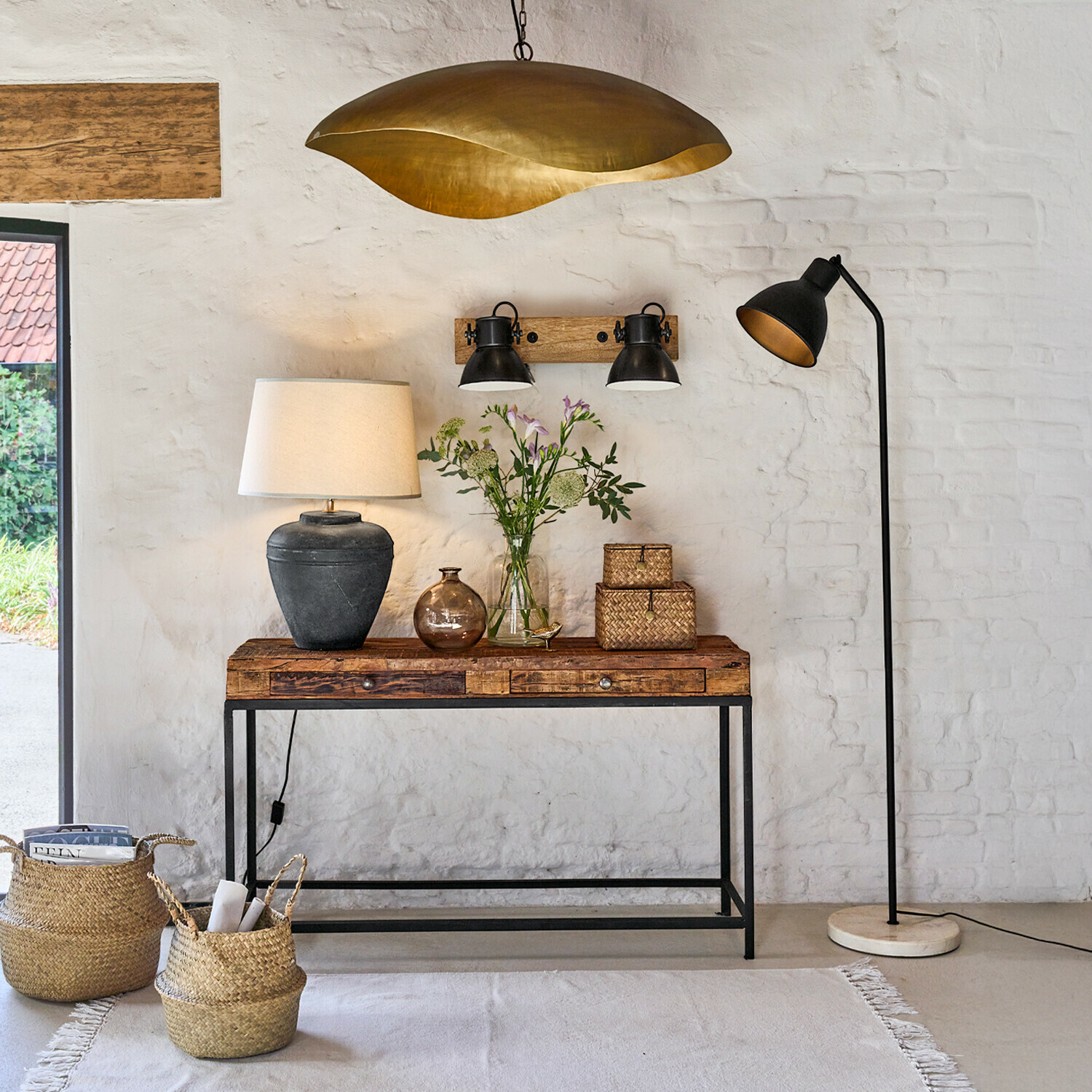 Vloerlamp Mockville