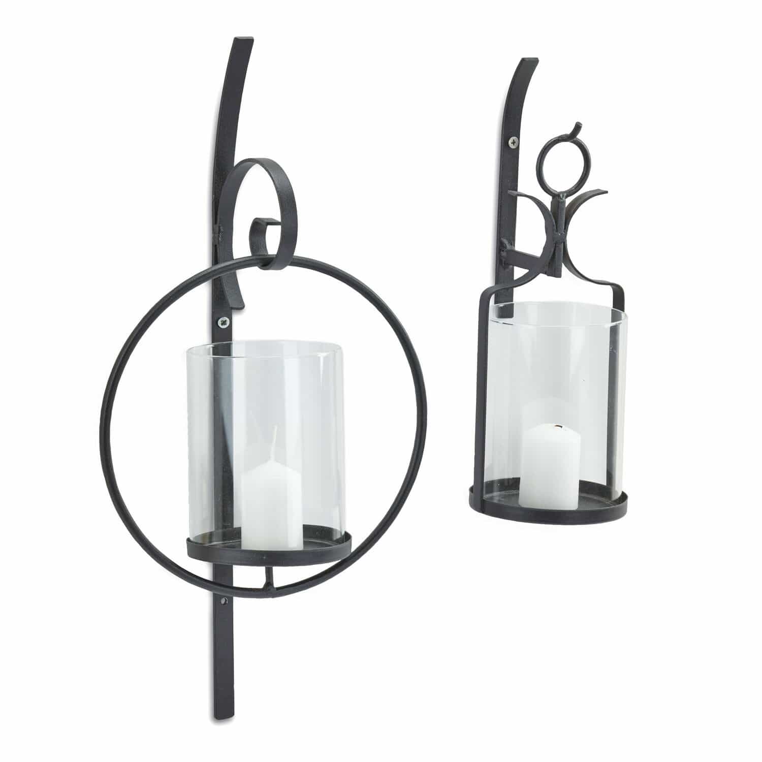 Lot de 2 bougeoirs Bel Air