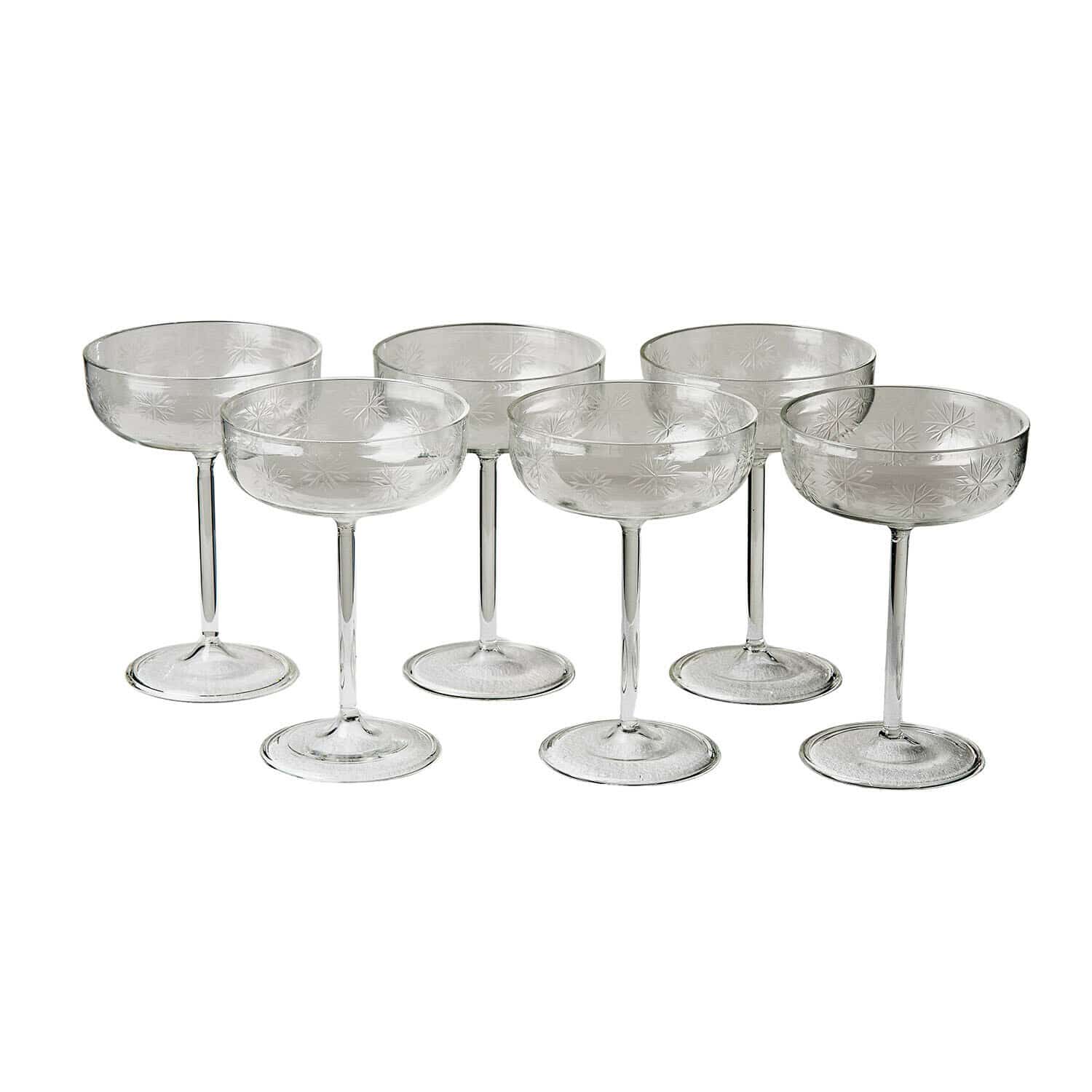 Glas set van 6 Haverly