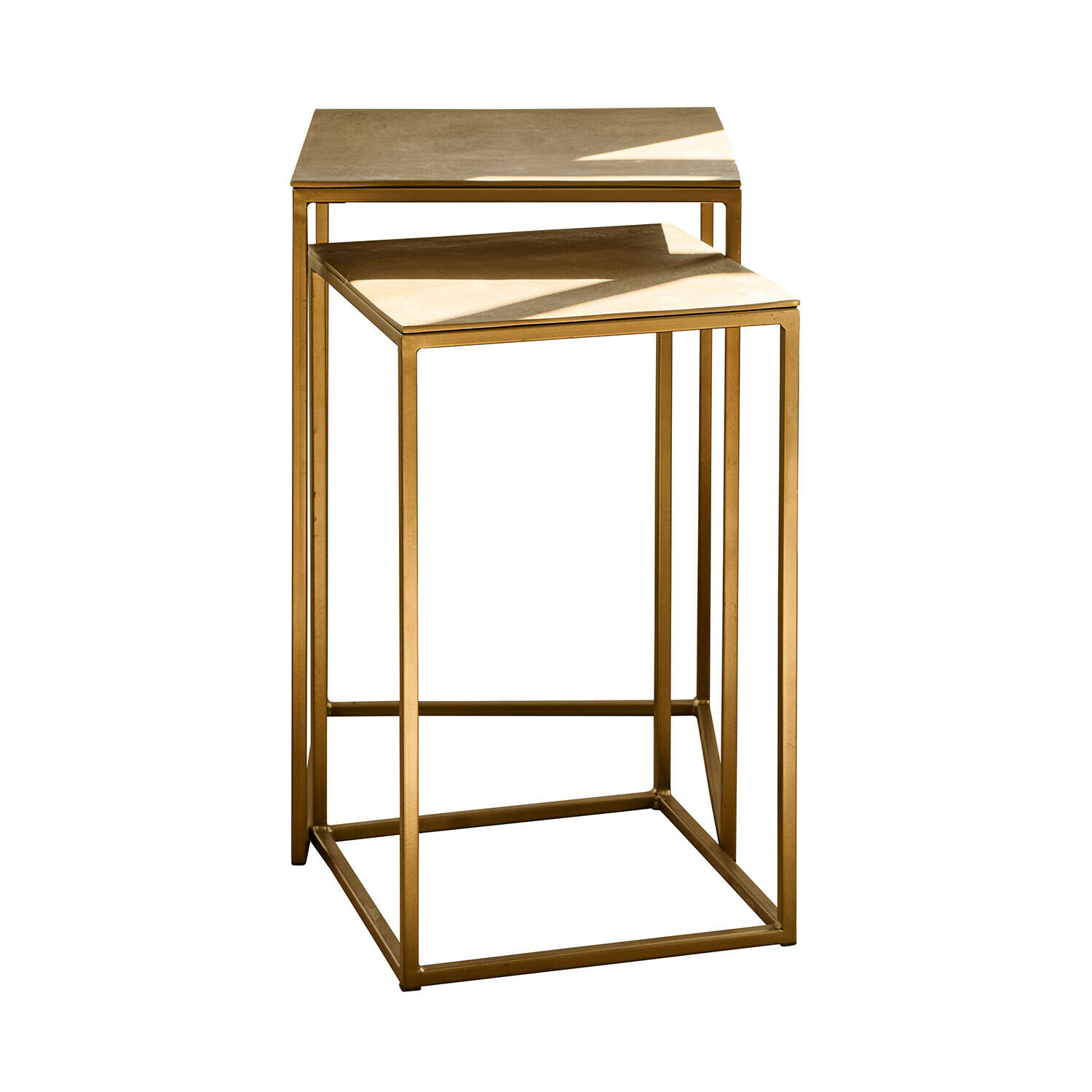 Lot de 2 tables d'appoint Olvenzo
