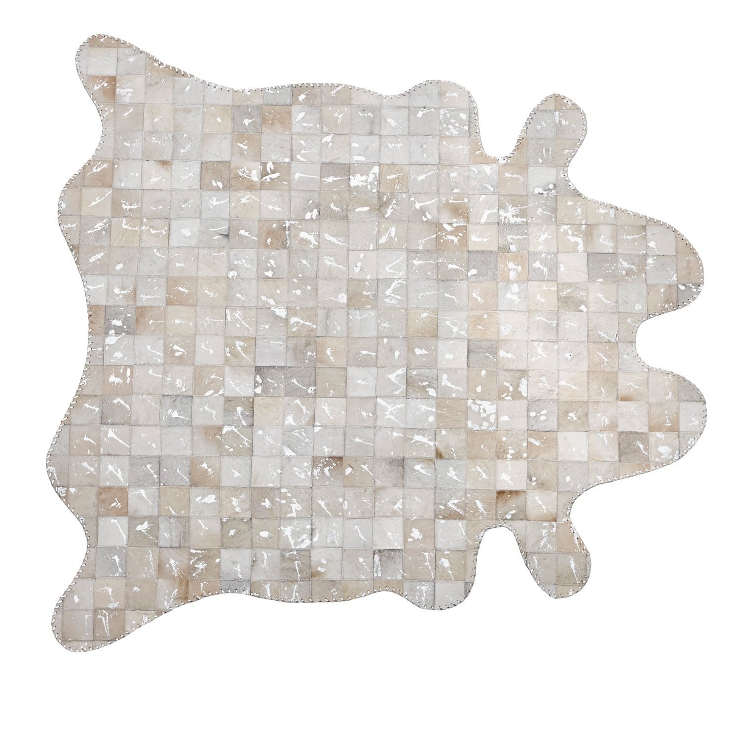 Tapis en peau de vache Wilbert
