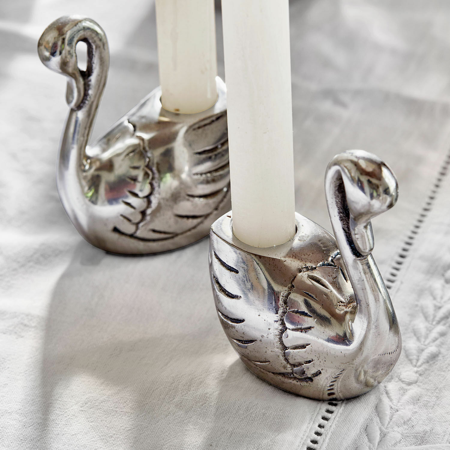 Lot de 2 bougeoirs Zaymara